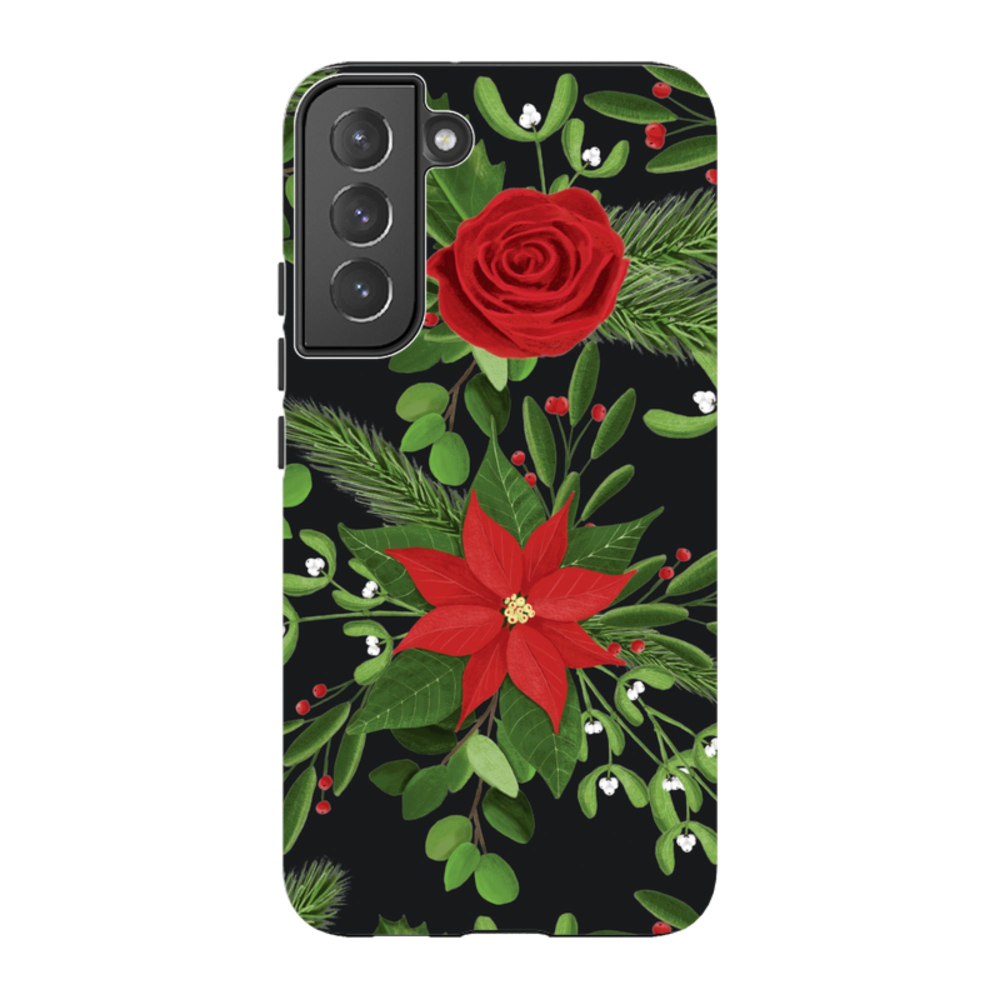 Samsung Tough Case - Black White Plaid By Abby Jacobs
