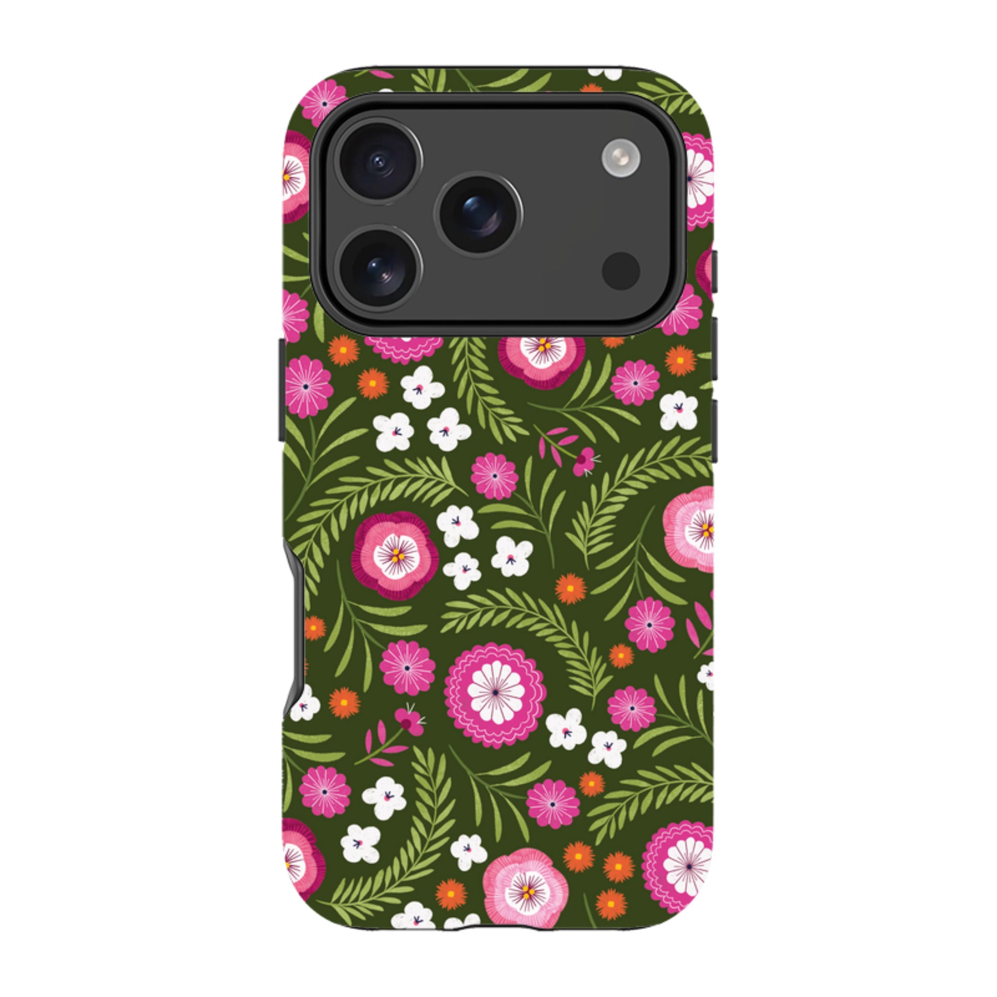 iPhone Tough Case - Posy Garden III By Ali Brookes