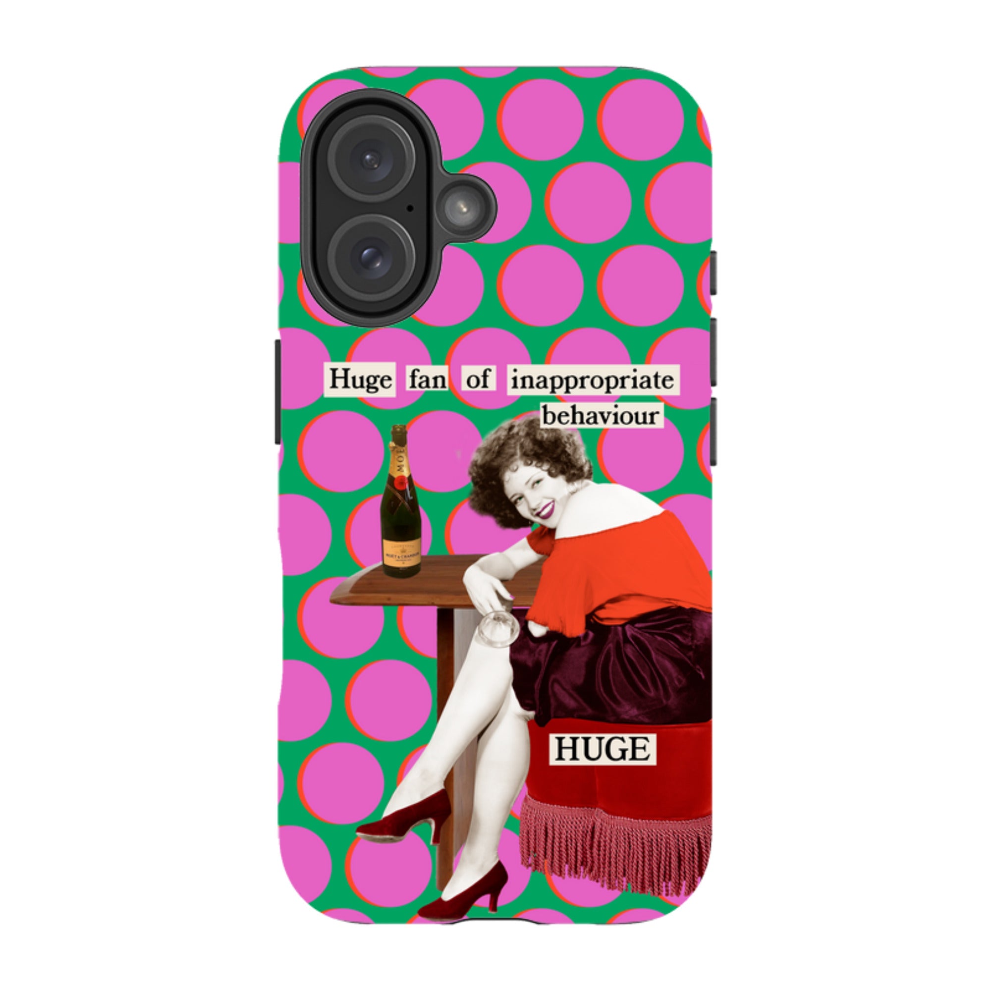 iPhone Tough Case - Inappropriate By Clare Jordan