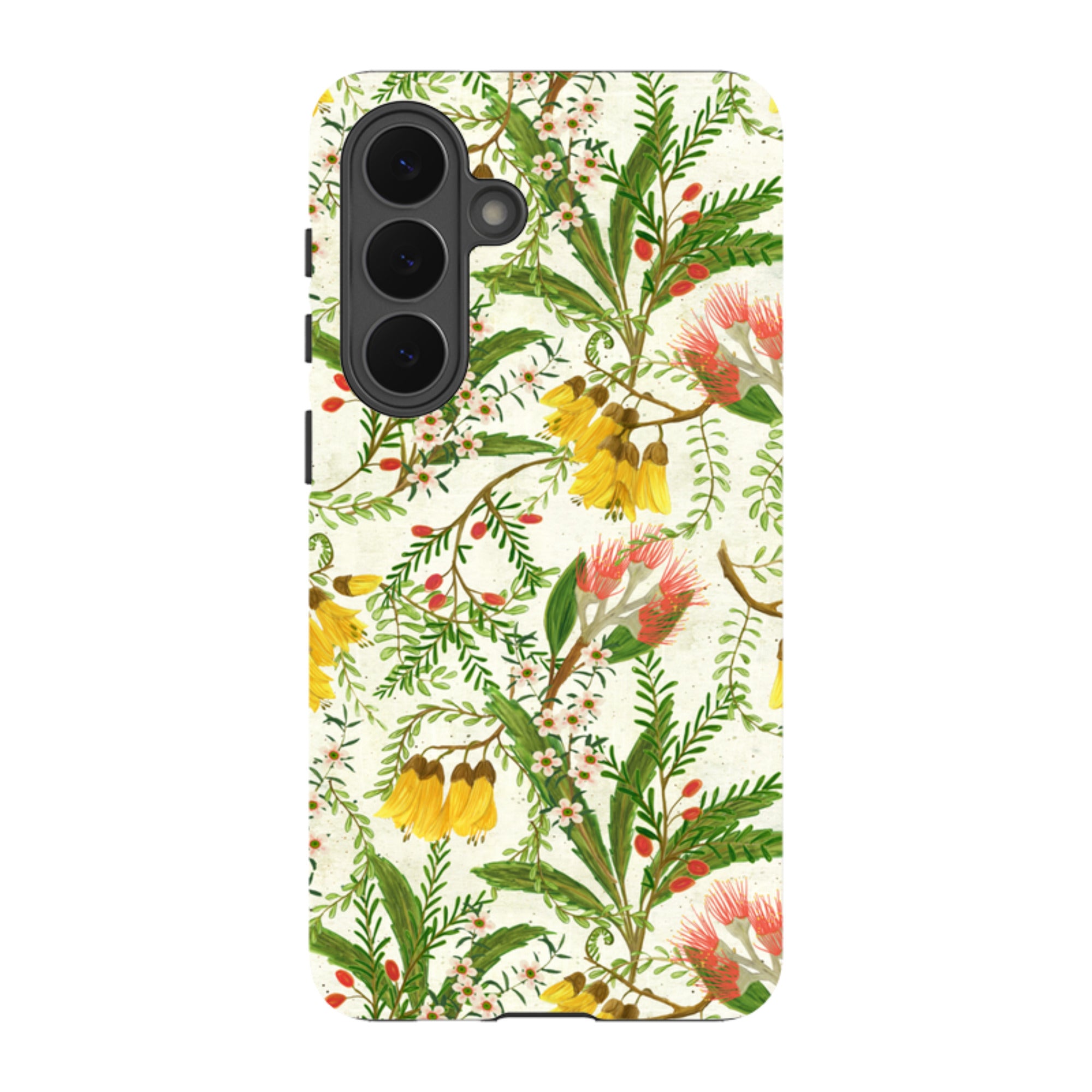 Samsung Tough Case - Kowhai And Bottle Brush By Katherine Quinn