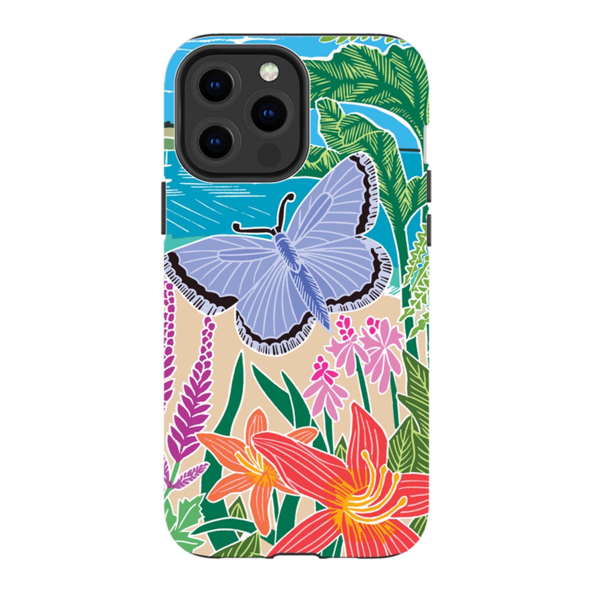 iPhone Tough Case - Trebah Garden By Kate Heiss