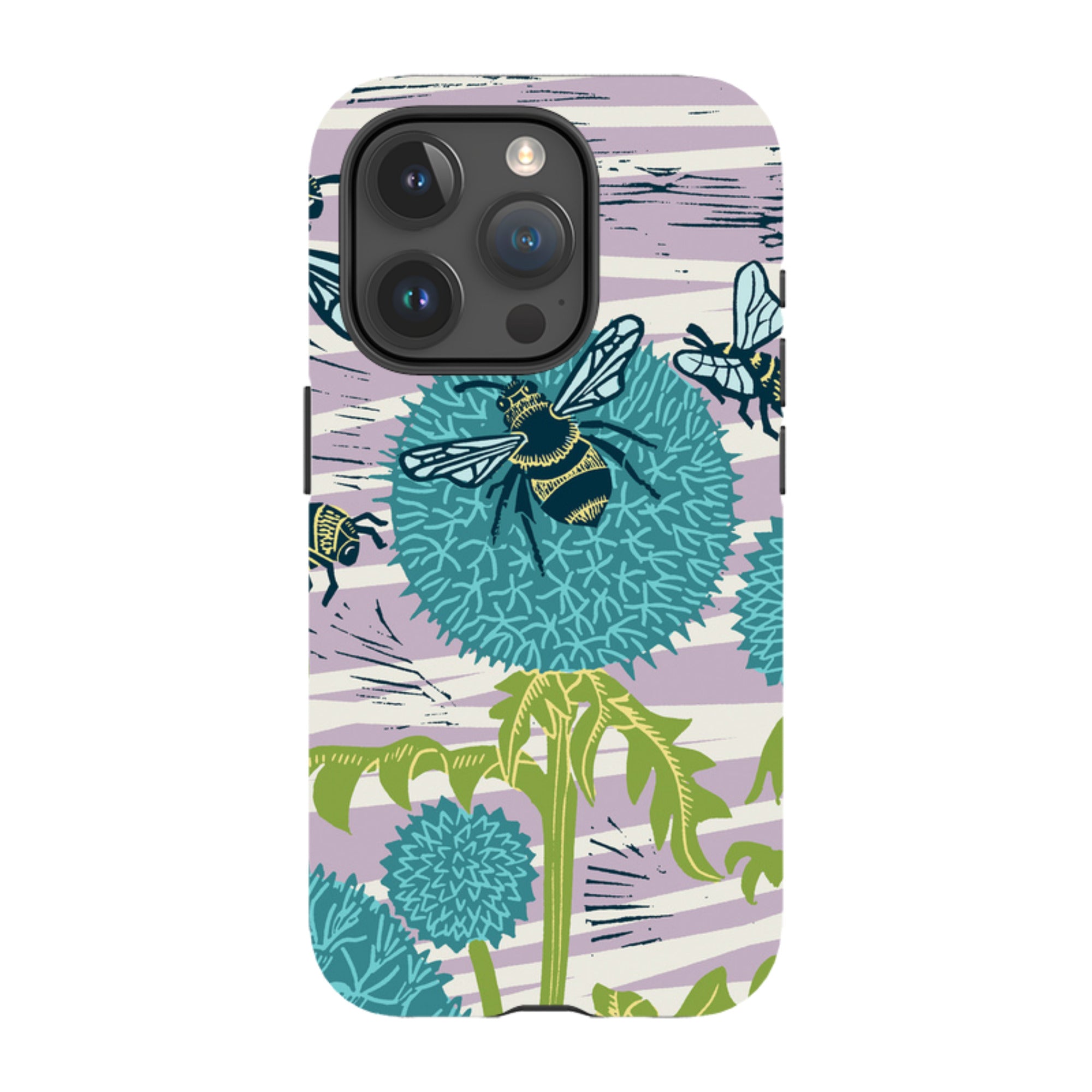 iPhone Tough Case - Pollinating Bees By Kate Heiss