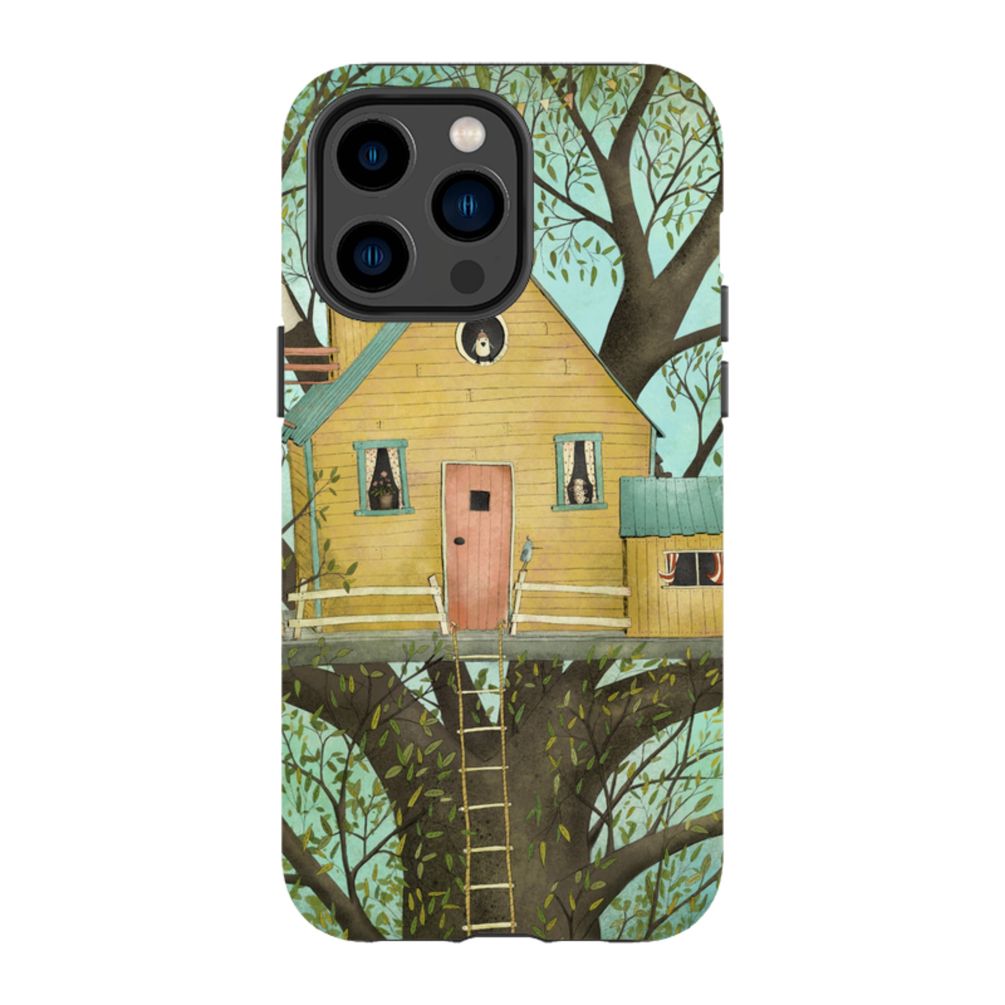 iPhone Tough Case - Tree House By Maja Lindberg