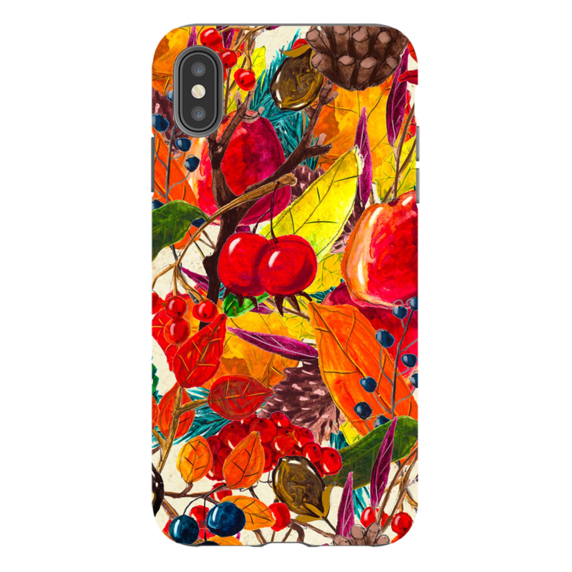 iPhone Tough Case - Autumn Fruits