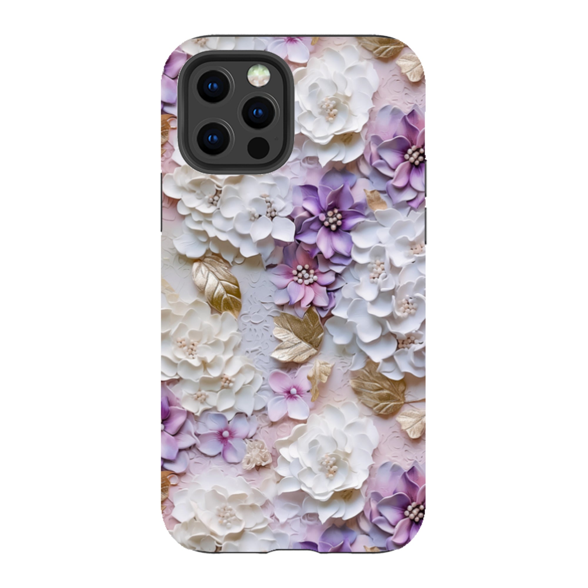 iPhone Tough Case -Gold & Mauve II