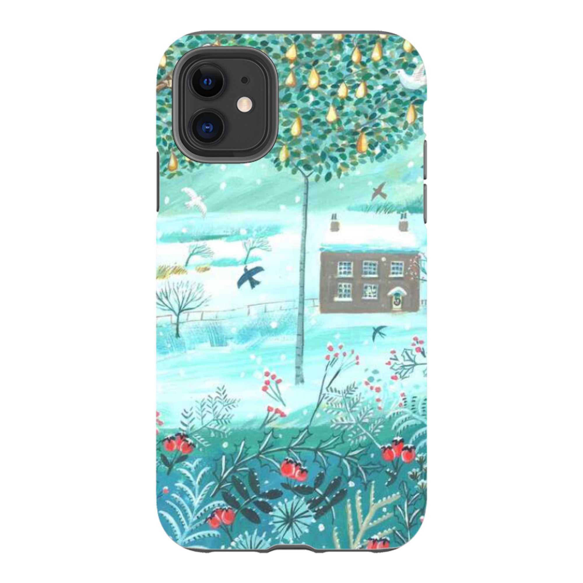 iPhone Tough Case - Pear Trees By Mary Stubberfield
