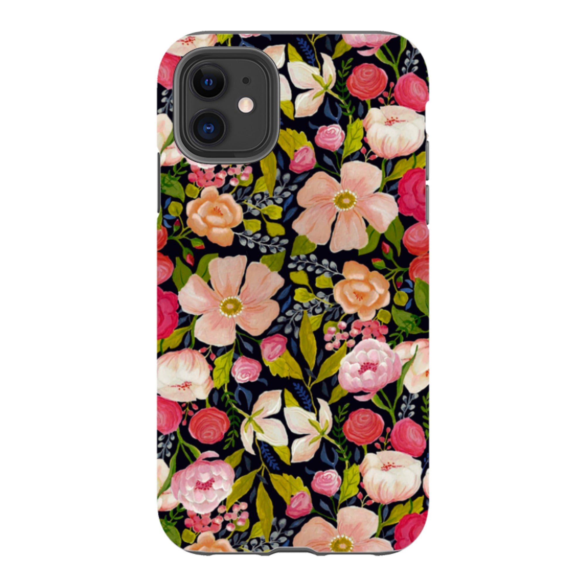 iPhone Tough Case - Vintage Roses By Bex Parkin