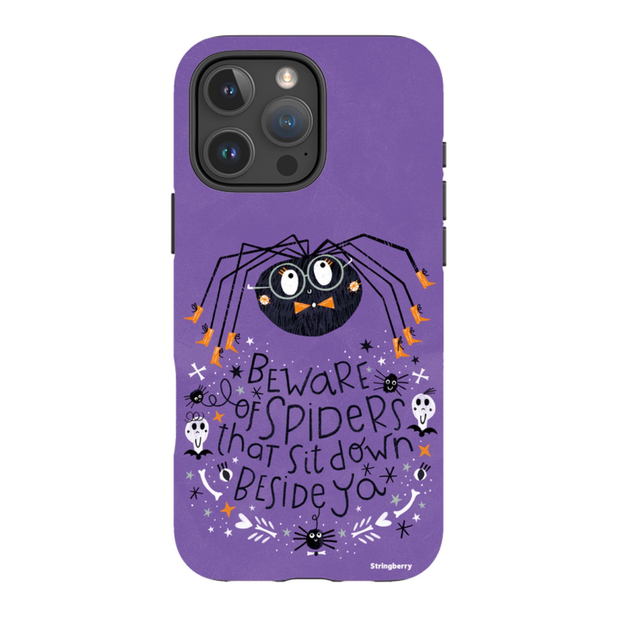 iPhone MagSafe Tough Case -  Spider By Ali Brookes