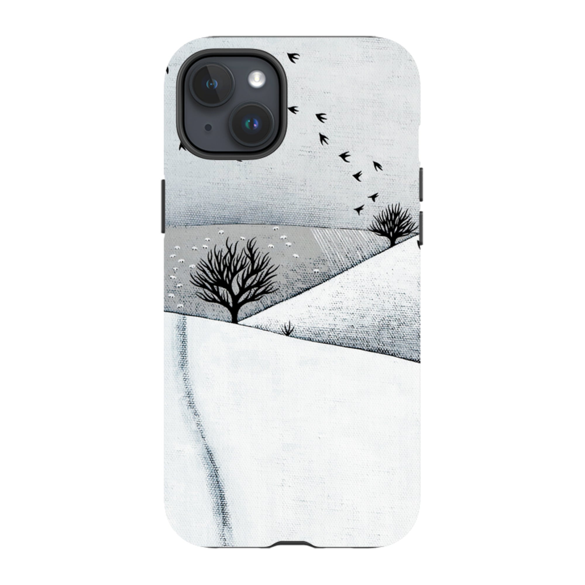 iPhone MagSafe Tough Case -  Snowy Landscape By Natasha Newton