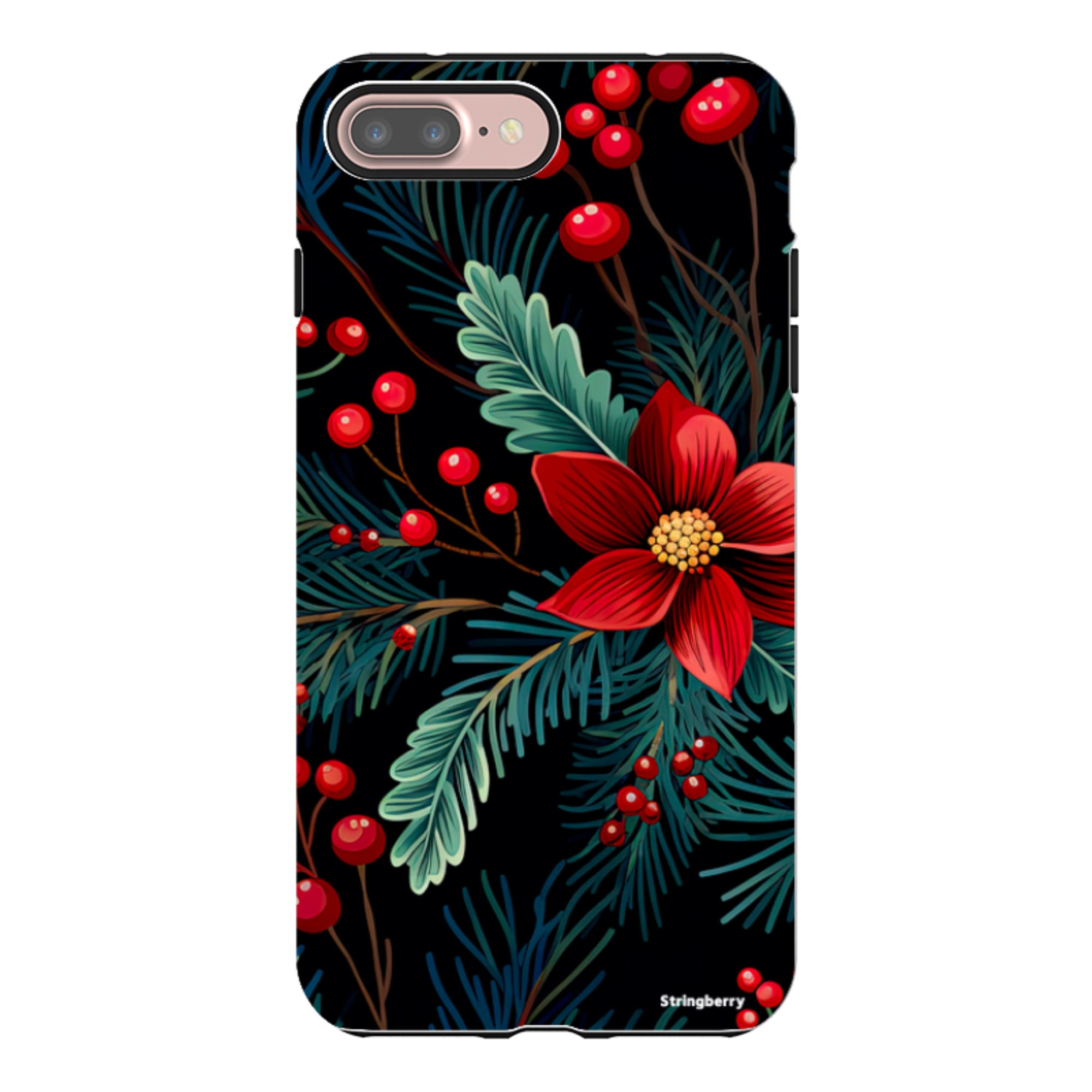 iPhone Tough Case - Red Berries II