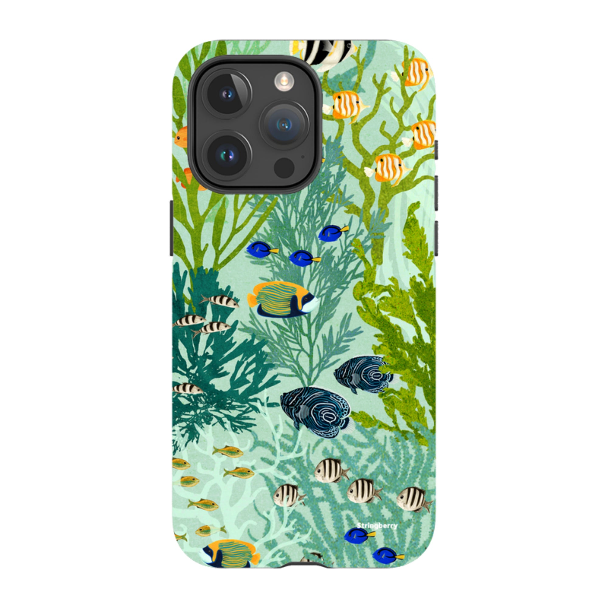 iPhone Tough Case - Coral Forest By Katherine Quinn