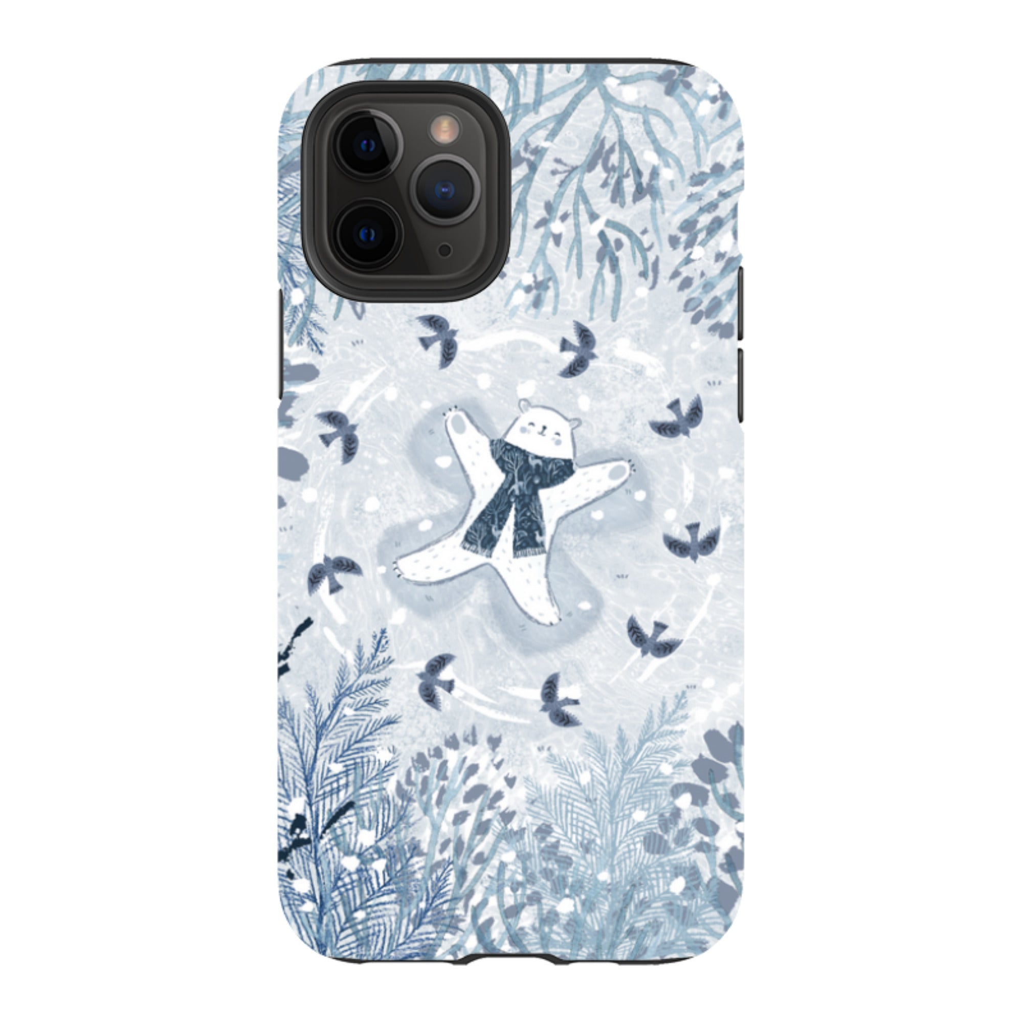 iPhone Tough Case - Snow Angel By Emma Frances Grant