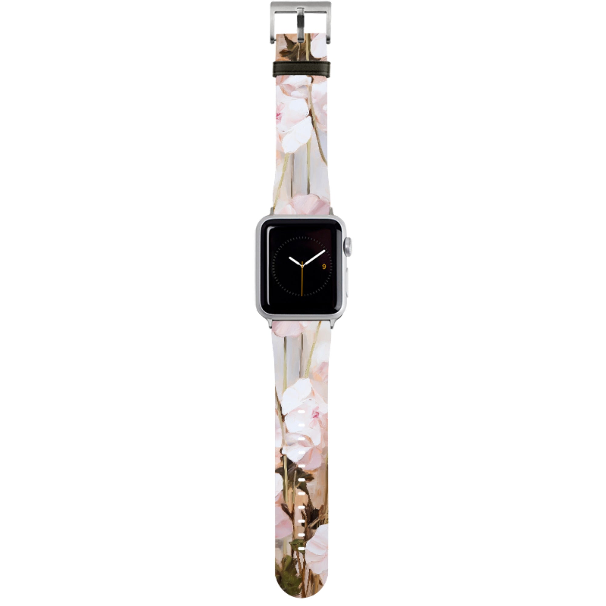 Pink Delight Floral Apple Watch Strap