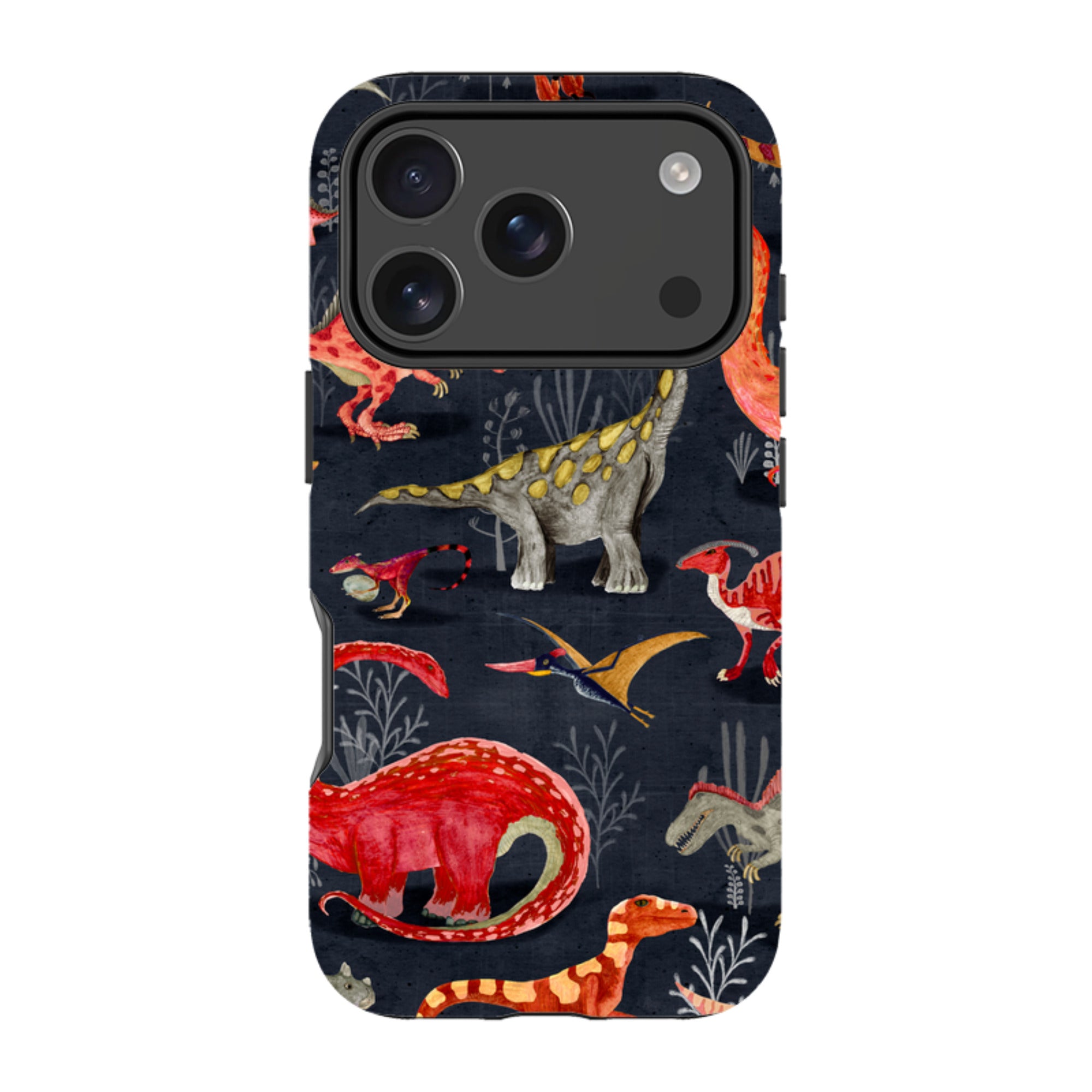iPhone Tough Case - Parisian Dinosaurs By Katherine Quinn