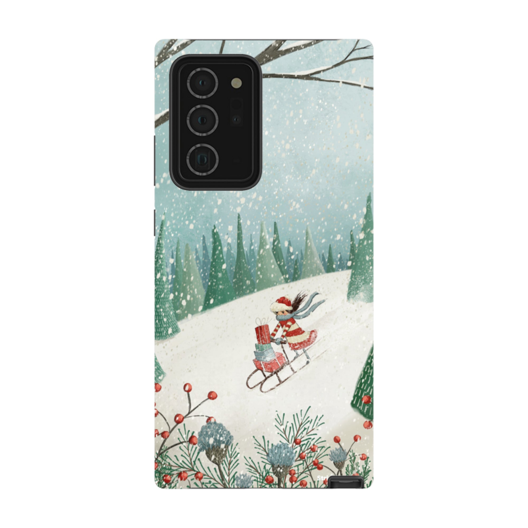 Samsung Tough Case - Sleigh Delivery By Maja Lindberg