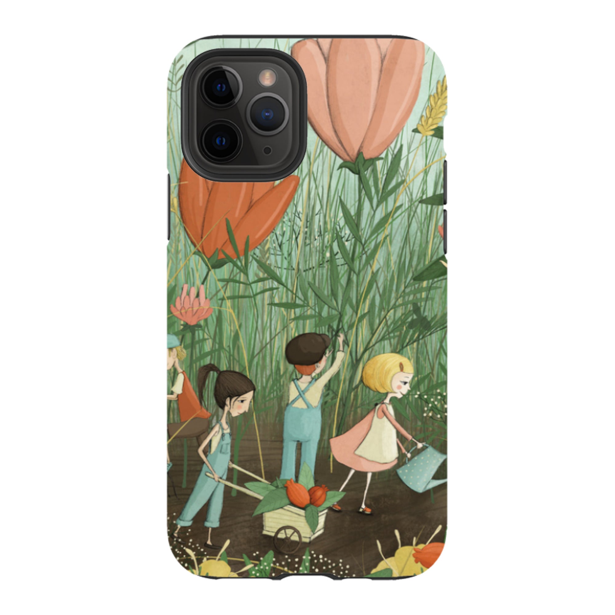 iPhone Tough Case - Garden Day By Maja Lindberg