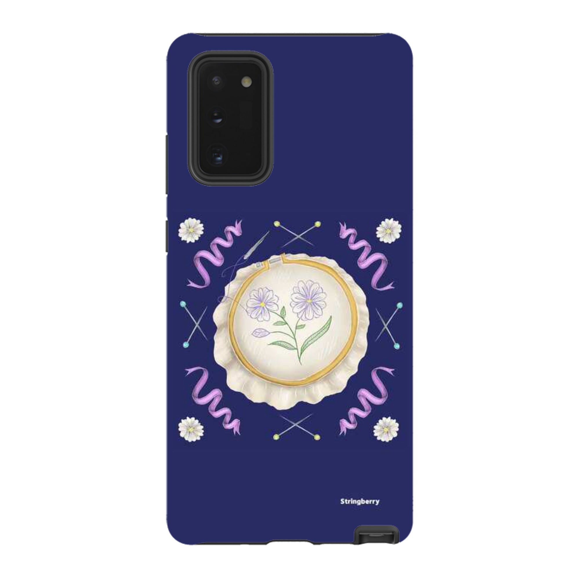 Samsung Tough Case - Daisy Needlework By Catherine Rowe