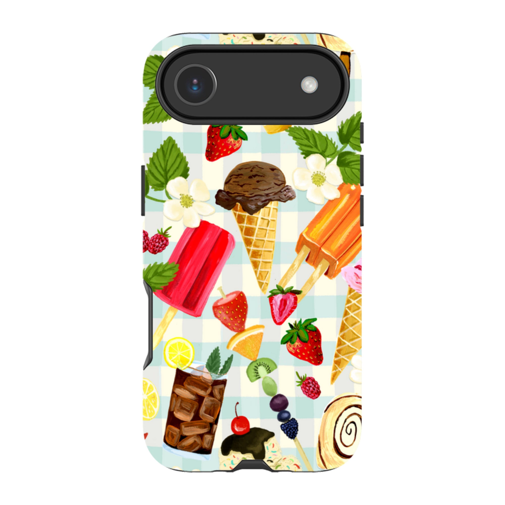 iPhone MagSafe Tough Case - Ice Floral By Abby Jacobs
