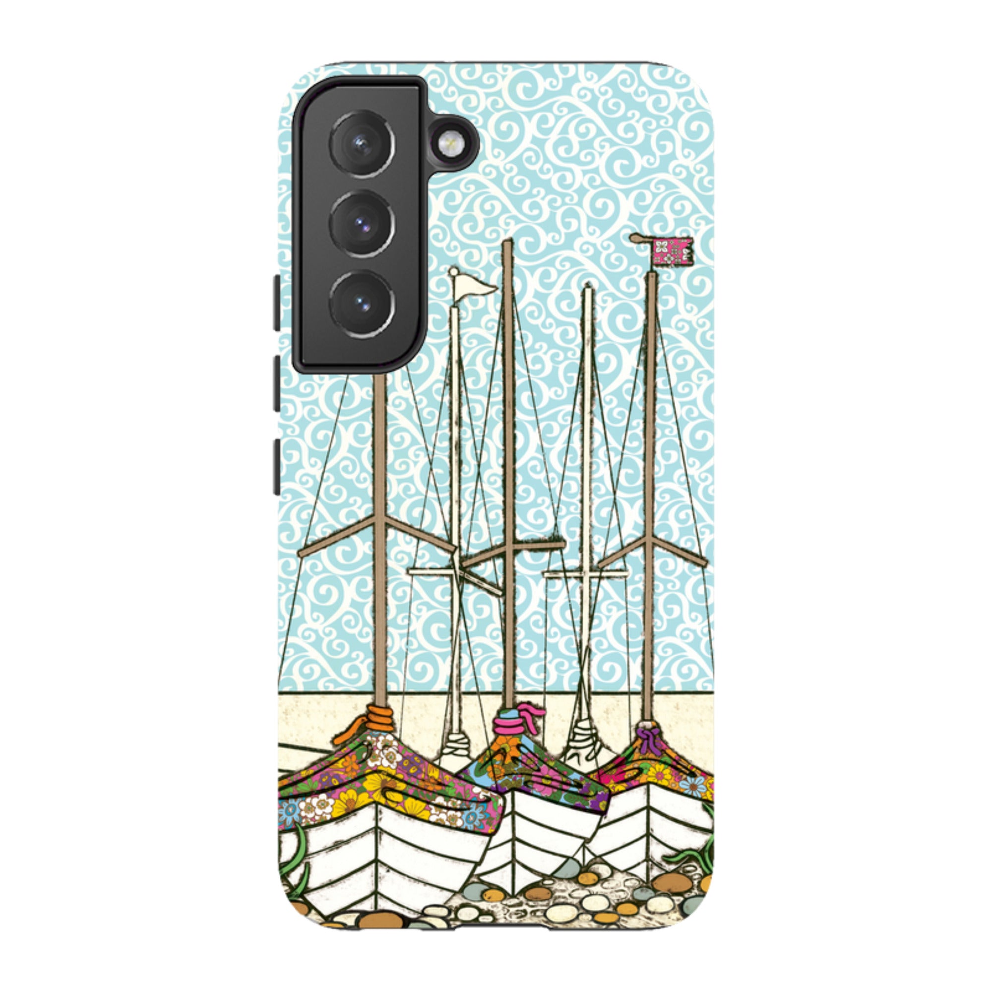 Samsung Tough Case - Boats At Rest By Amelia Bowman