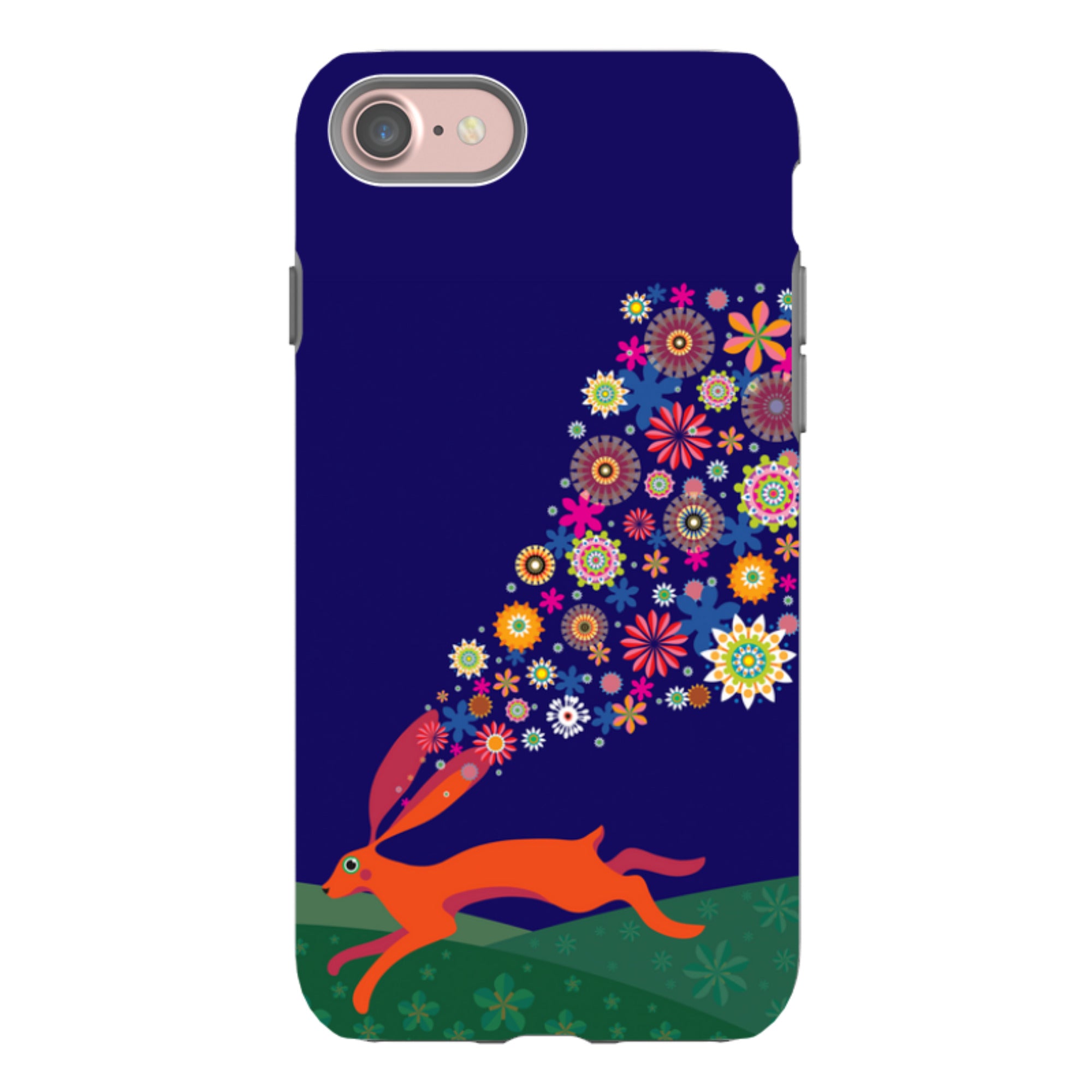 iPhone Tough Case - Hare Magic By Patternistas