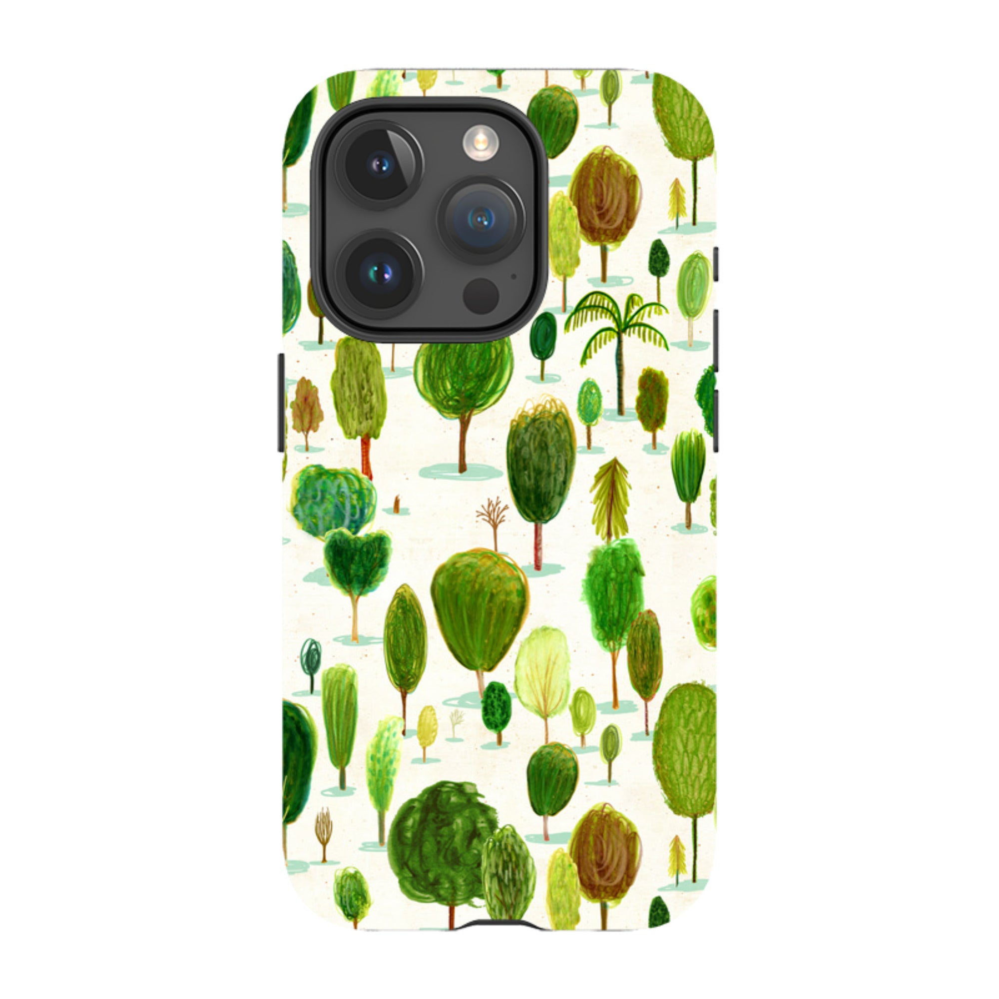 iPhone Tough Case - Summer In The Arboretum By Katherine Quinn