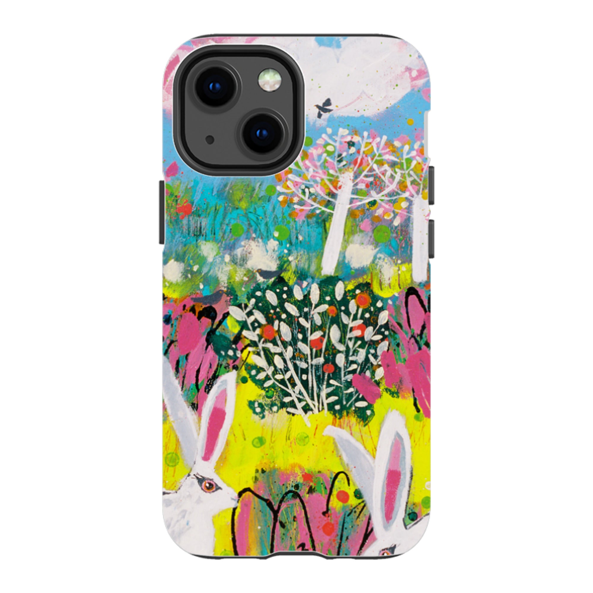 iPhone Tough Case - Bunnies By Claire West