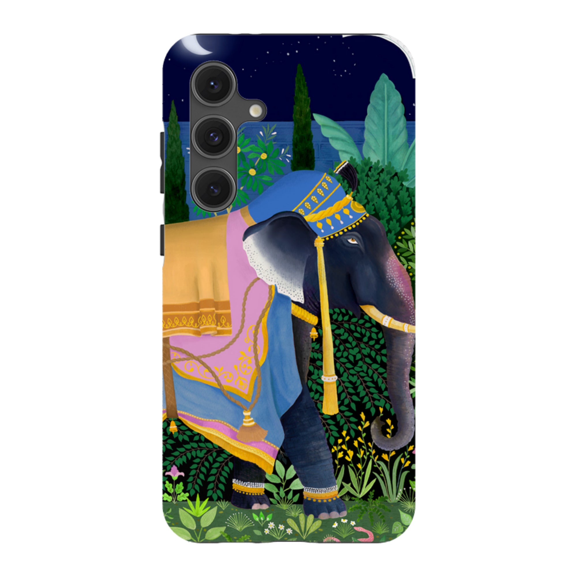 Samsung Tough Case - Indian Elephant By Bex Parkin