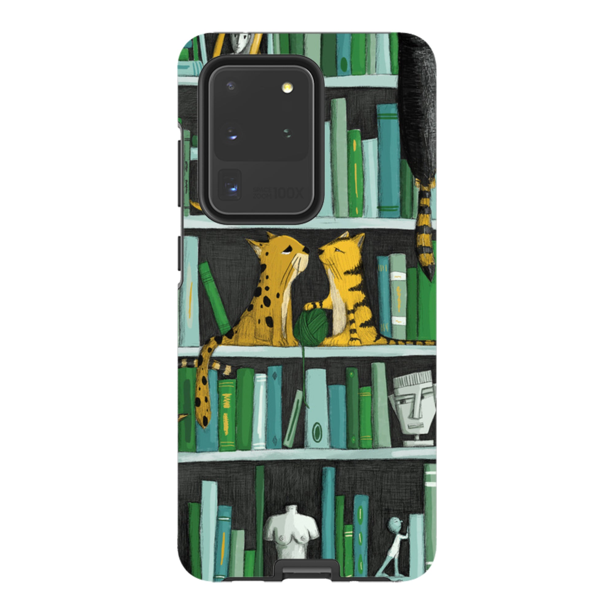Samsung Tough Case - Library Friends By Maja Lindberg
