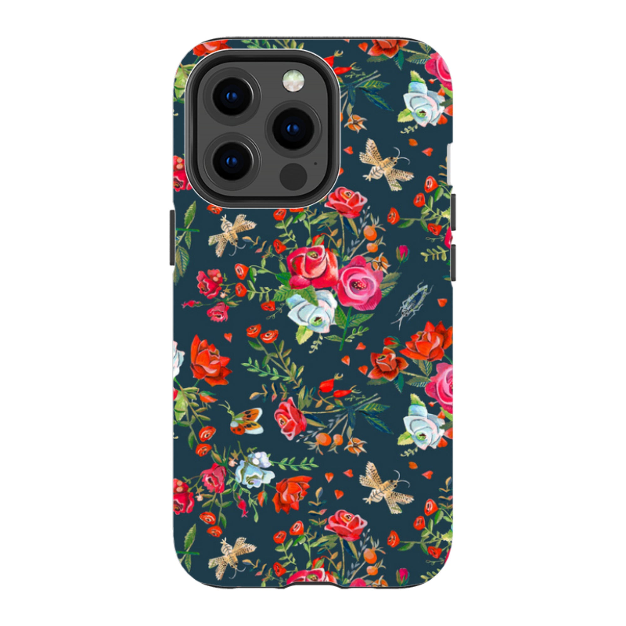 iPhone MagSafe Tough Case -  Blue Roses By Caroline Bonne Muller