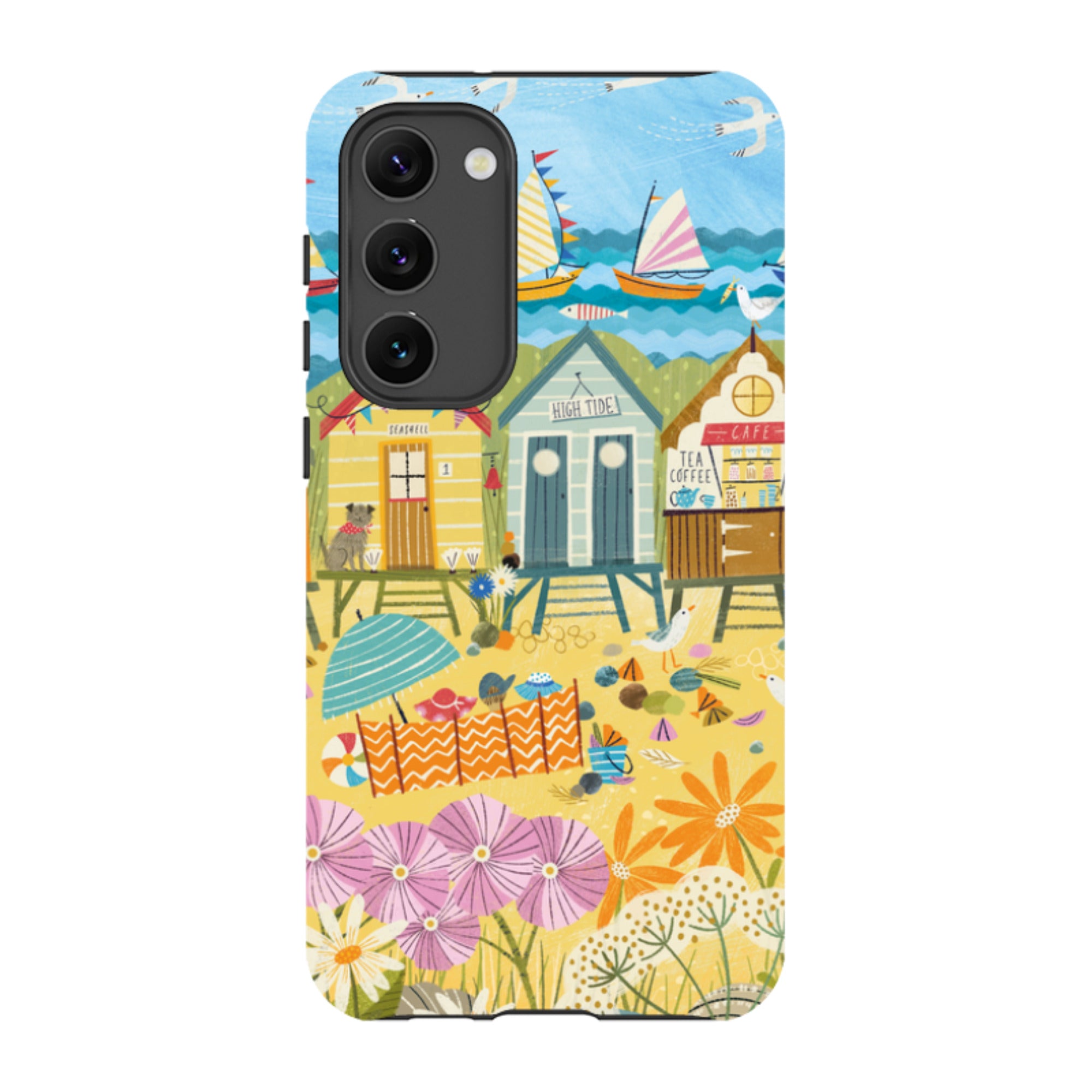 Samsung Tough  Case - Beachy Days 3 By Ali Brookes