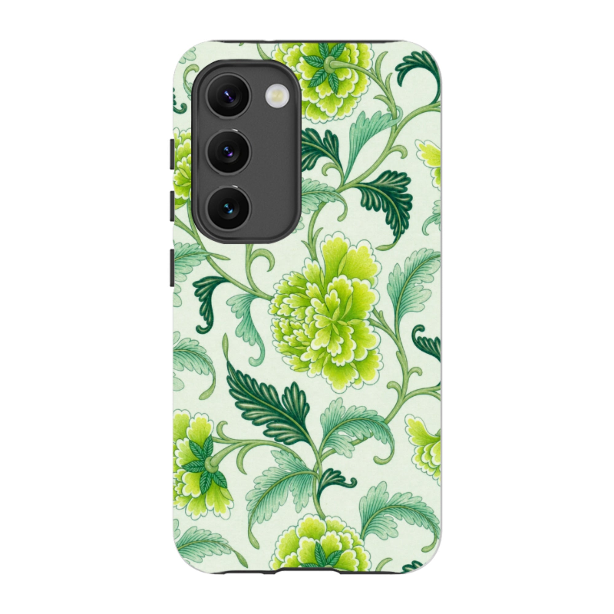 Samsung Tough Case - Sage Green Chinoiserie
