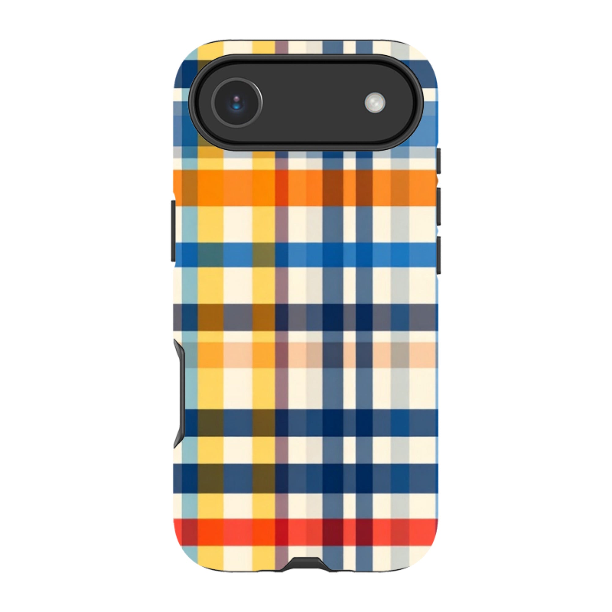iPhone Tough Case - Barcelona Gingham