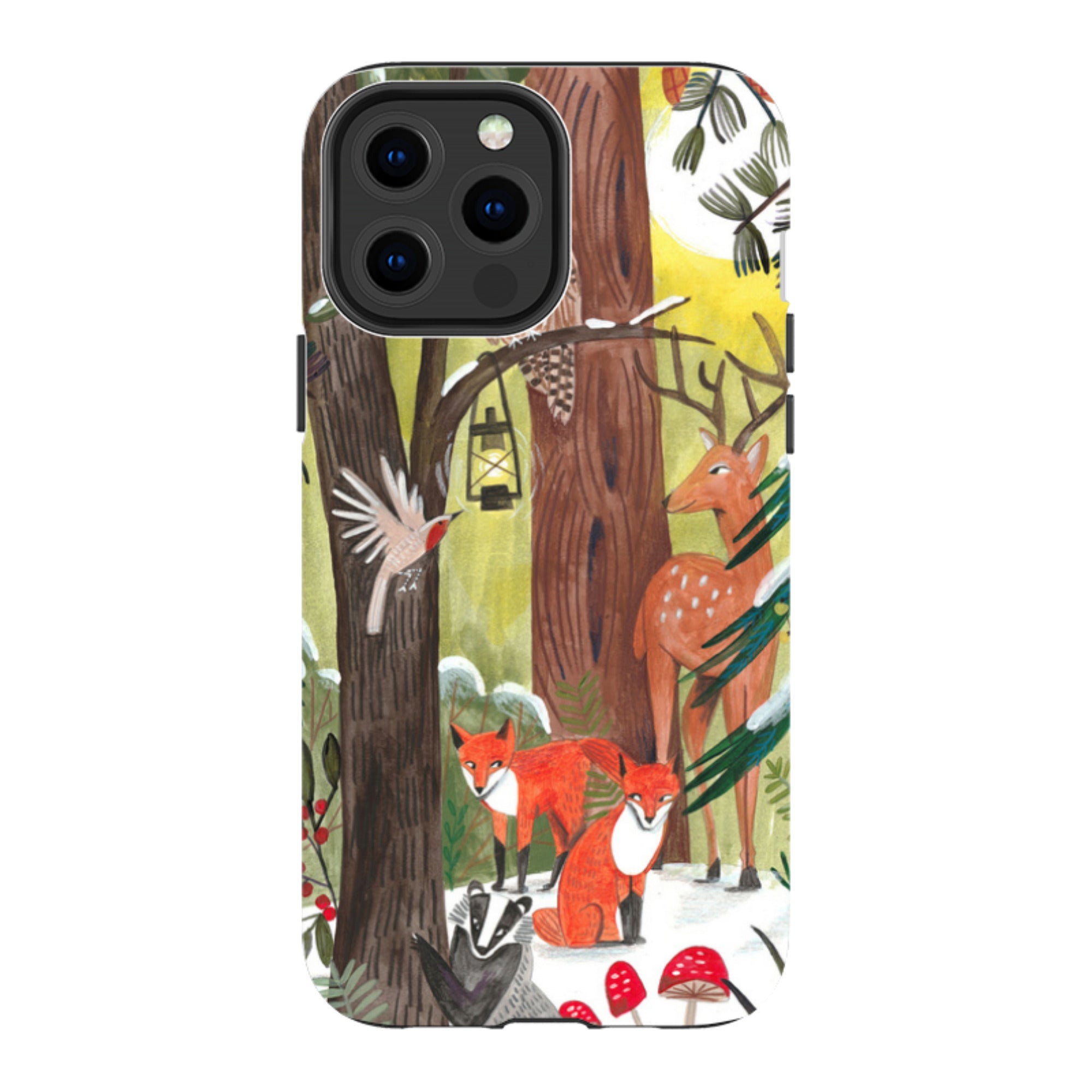 iPhone Tough Case - Winter Wonderland By Caroline Bonne Muller