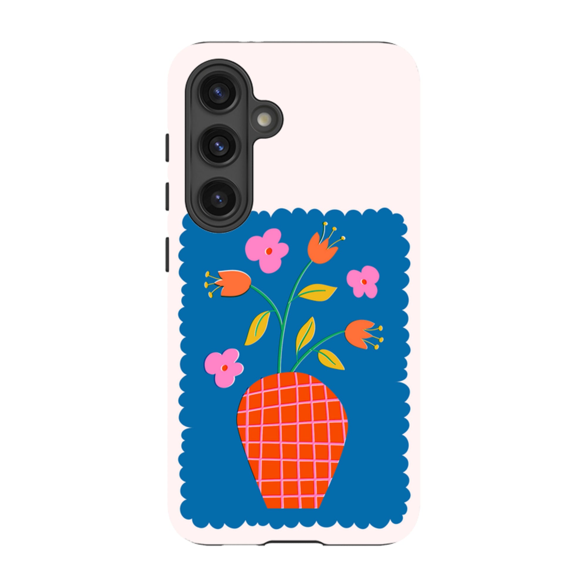 Samsung Tough Case - Floral Stamp