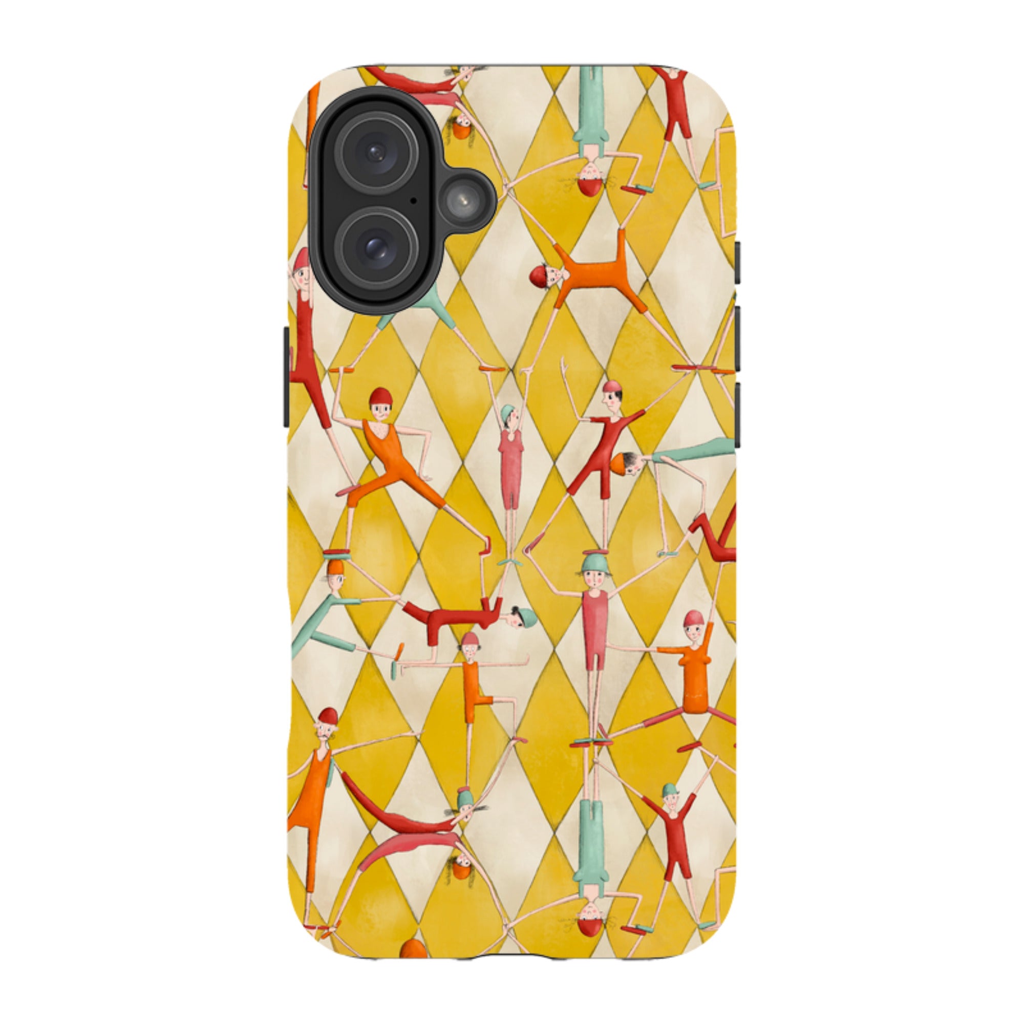 iPhone Tough Case - Acrobats By Maja Lindberg