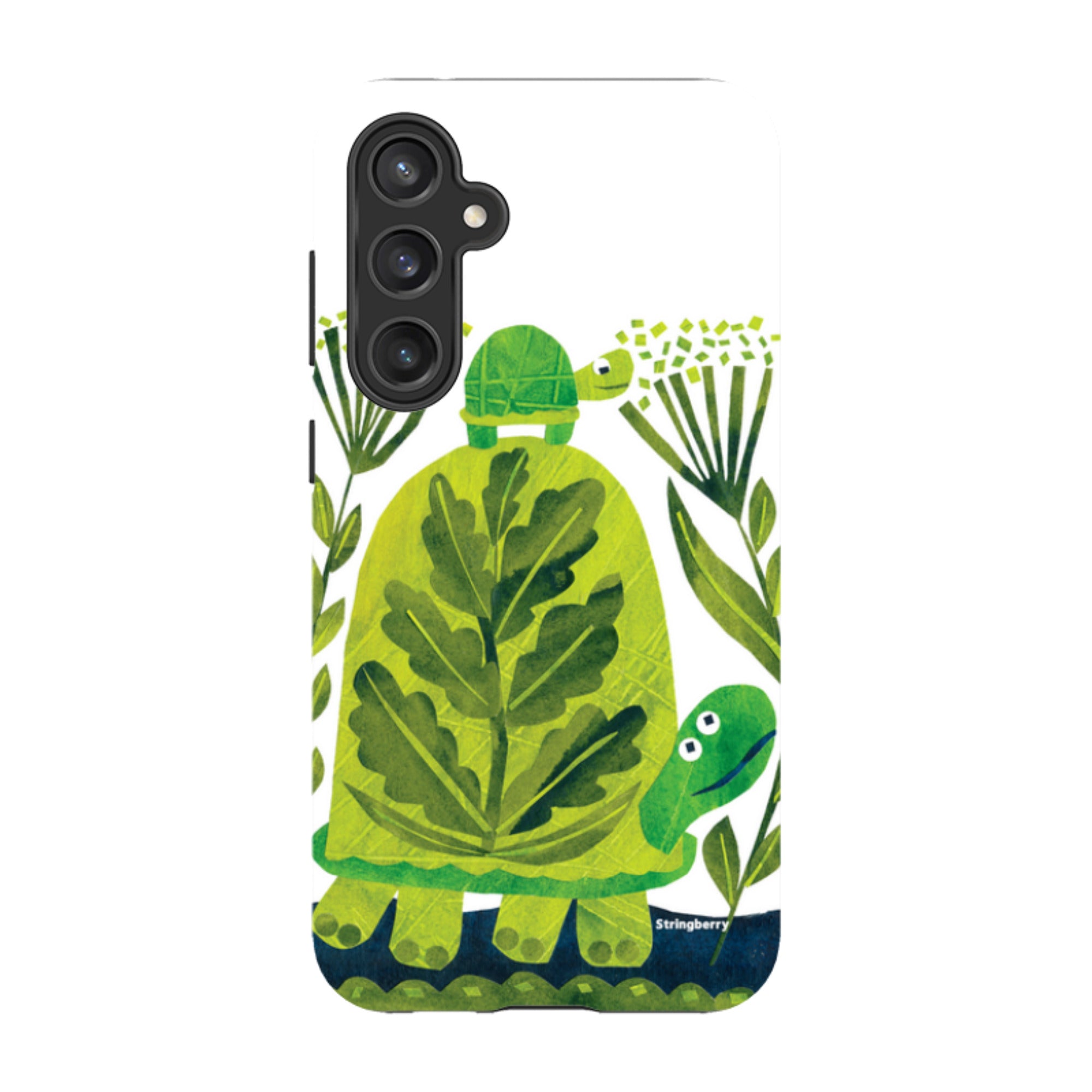 Samsung Tough Case - Folk Tortoise By Tracey English