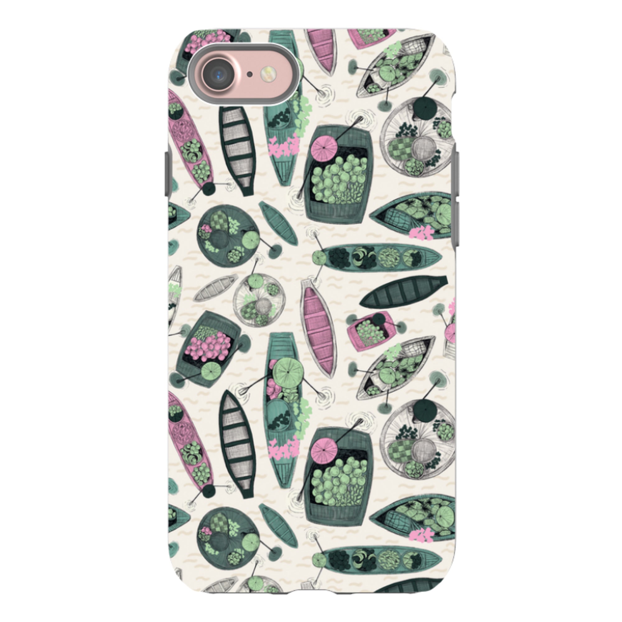iPhone Tough Case - Floating Markets B By Jade Mosinski