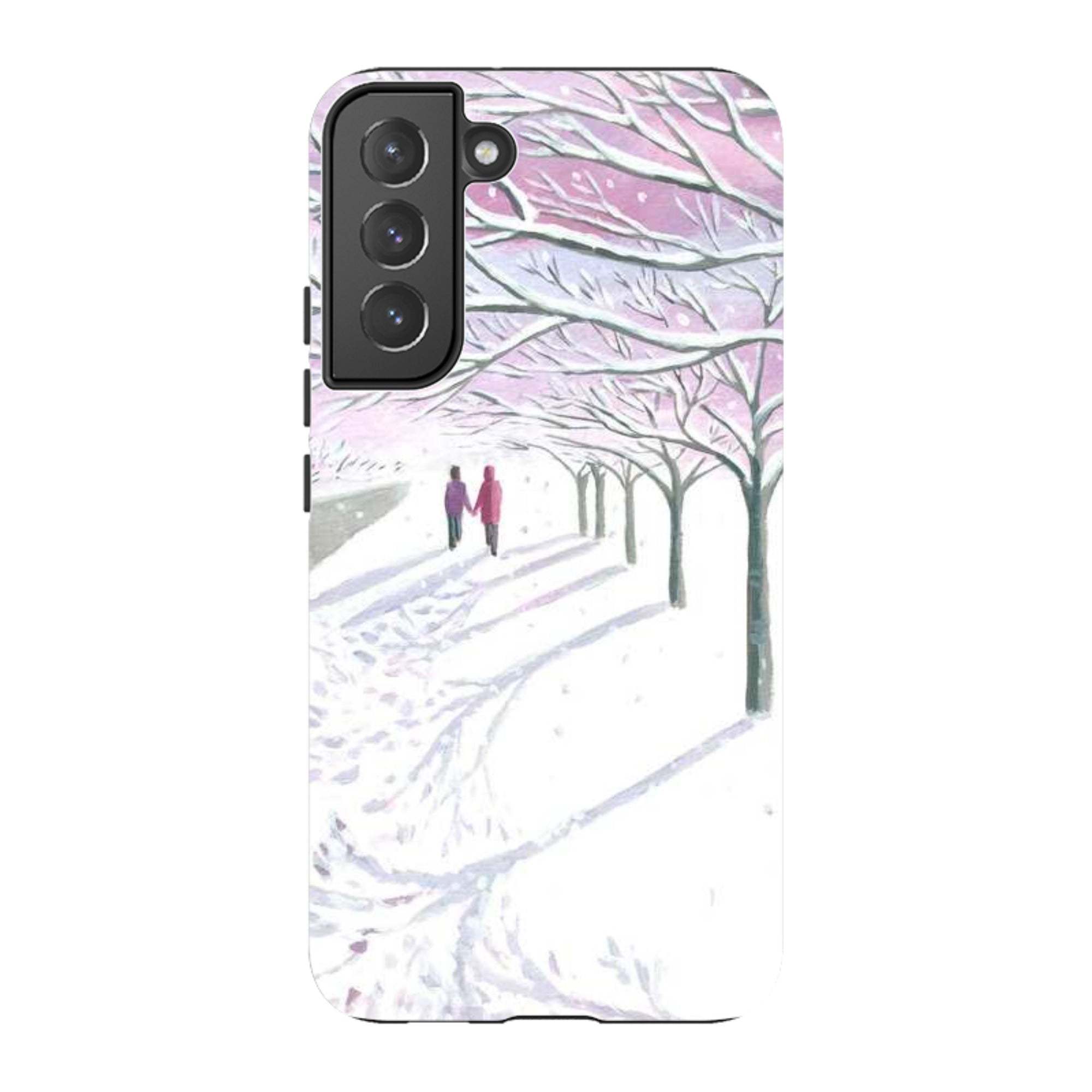 Samsung Tough Case - Snowy Park By Mary Stubberfield