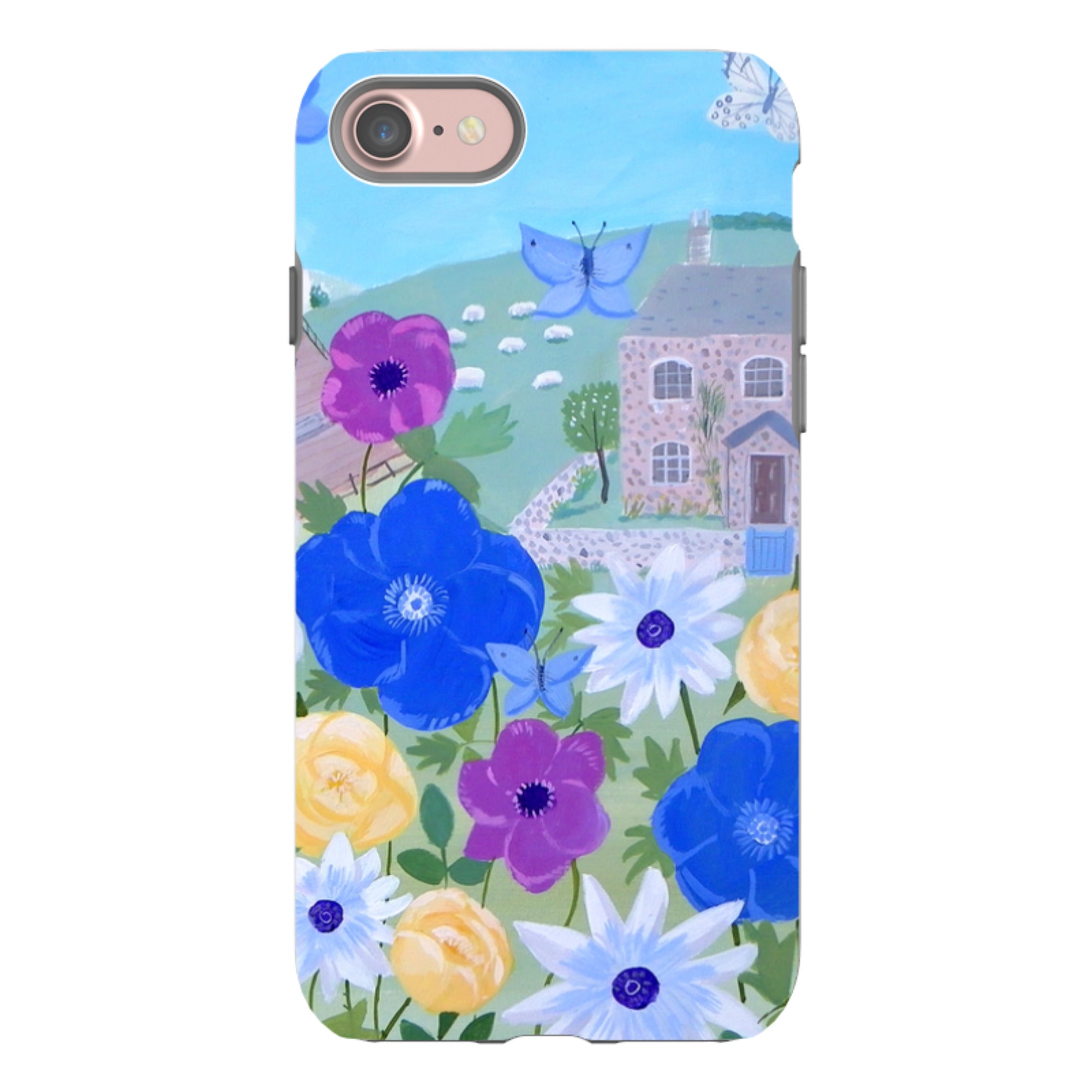 iPhone Tough Case - Cottage By Mary Stubberfield
