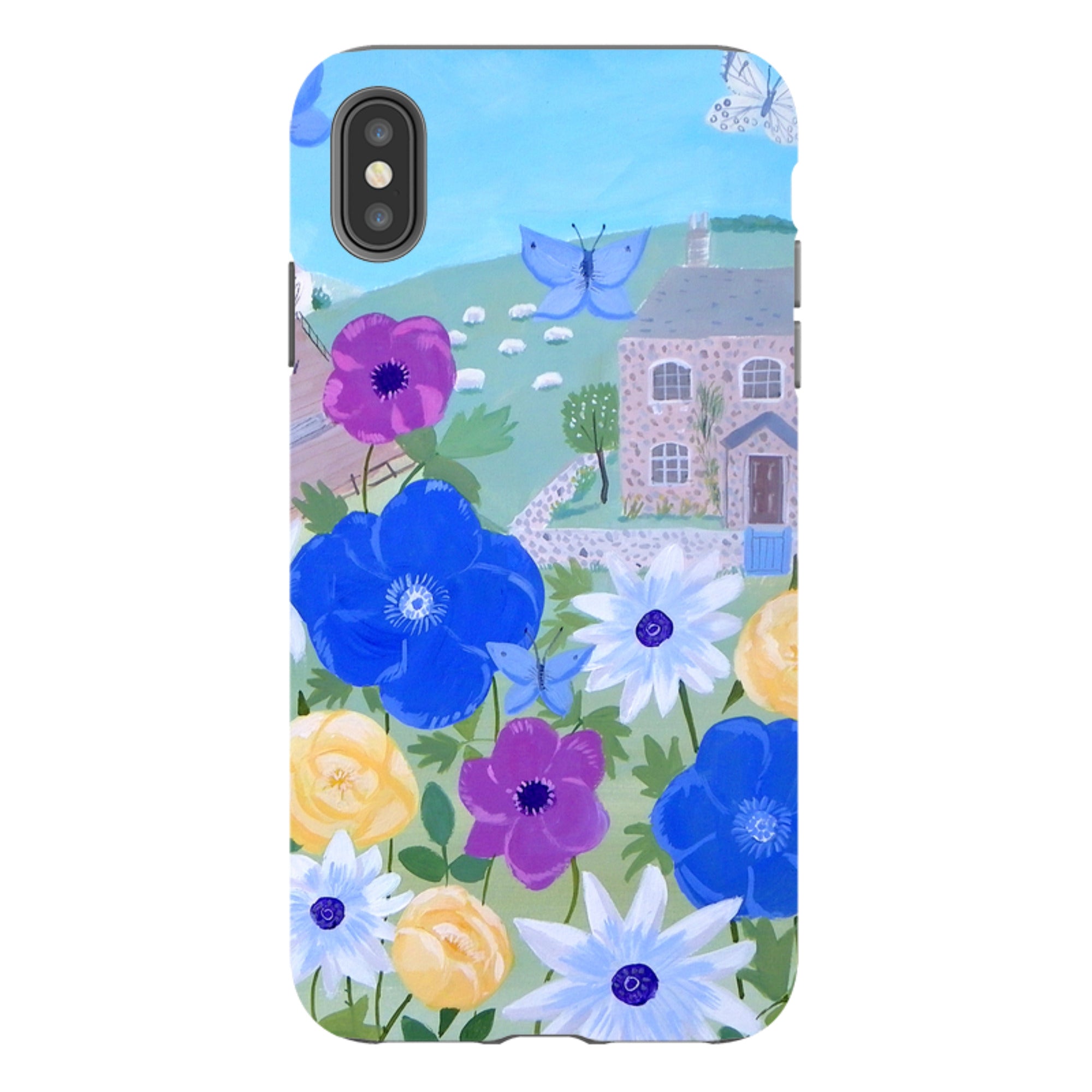 iPhone Tough Case - Cottage By Mary Stubberfield