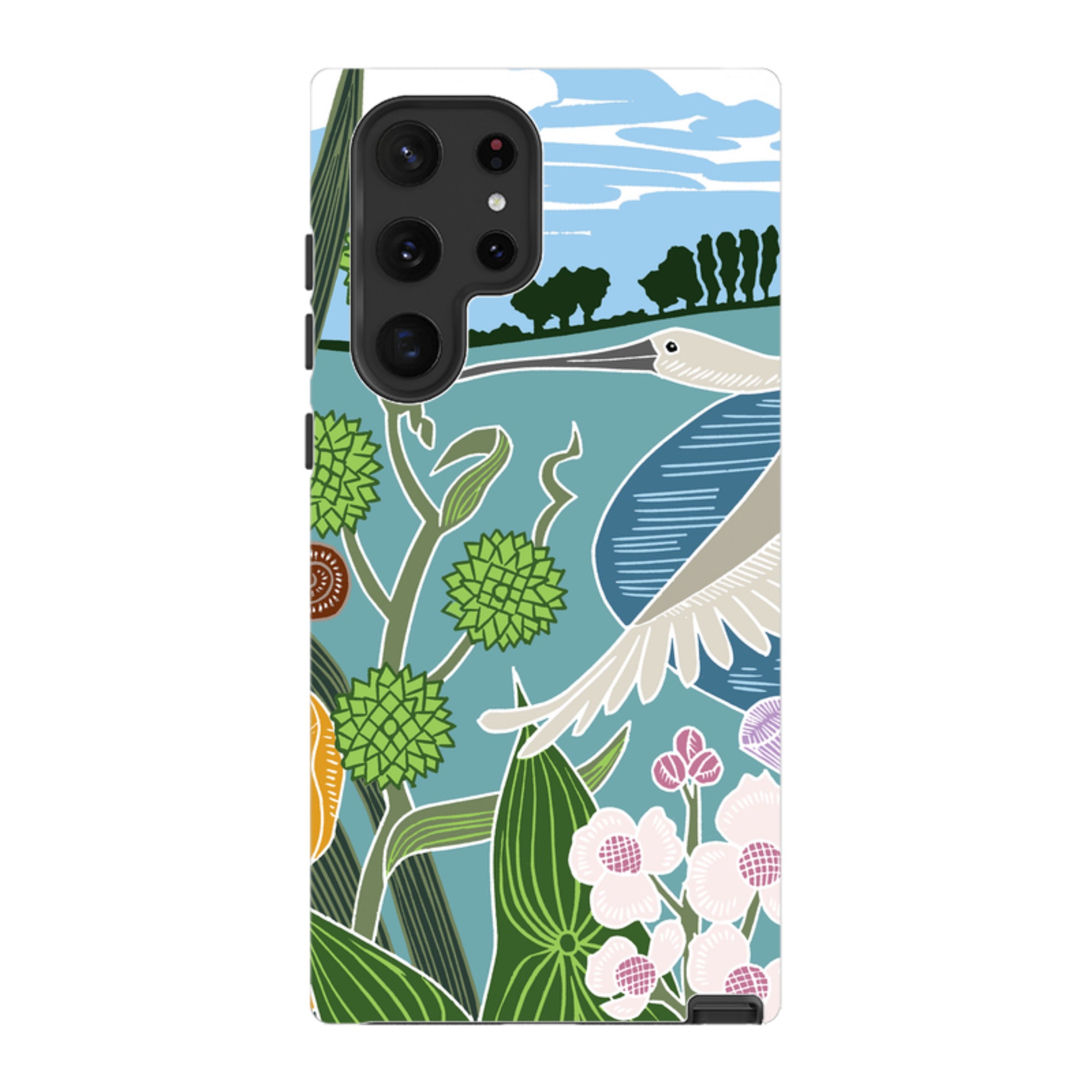 Samsung Tough Case - Spoonbill By Kate Heiss