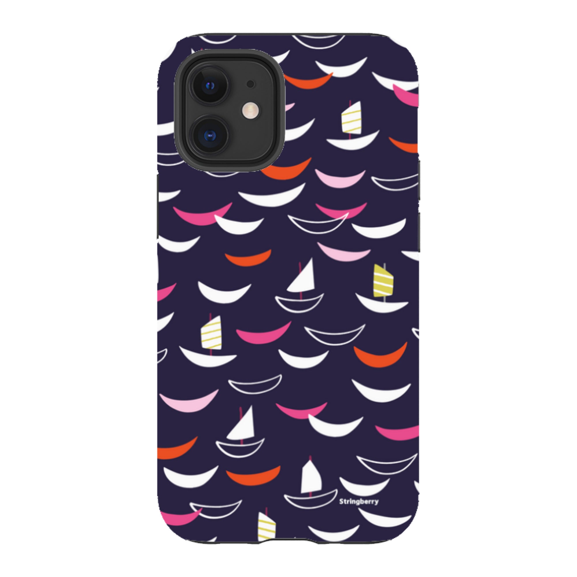 iPhone Tough Case - Little Boats By Ali Brookes