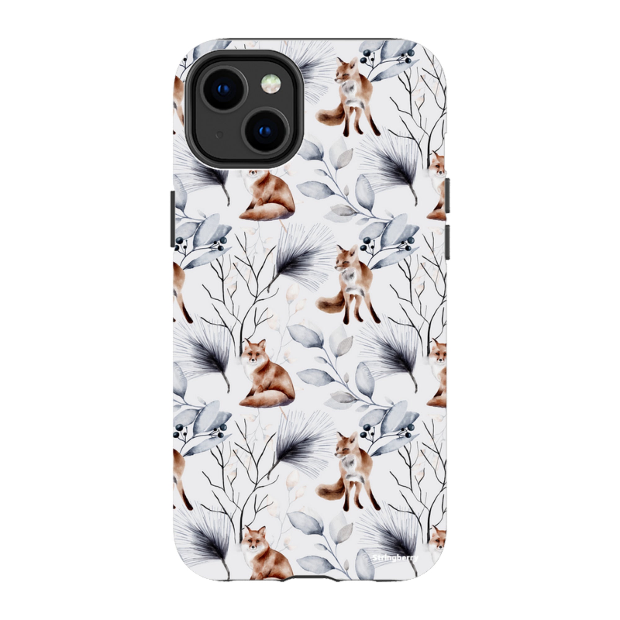 iPhone Tough Case - Foxy Xmas II