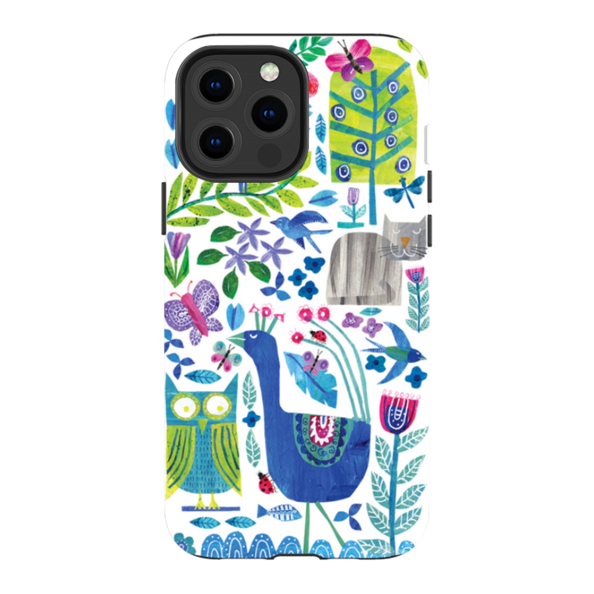 iPhone Tough Case - Back Garden By Tracey English