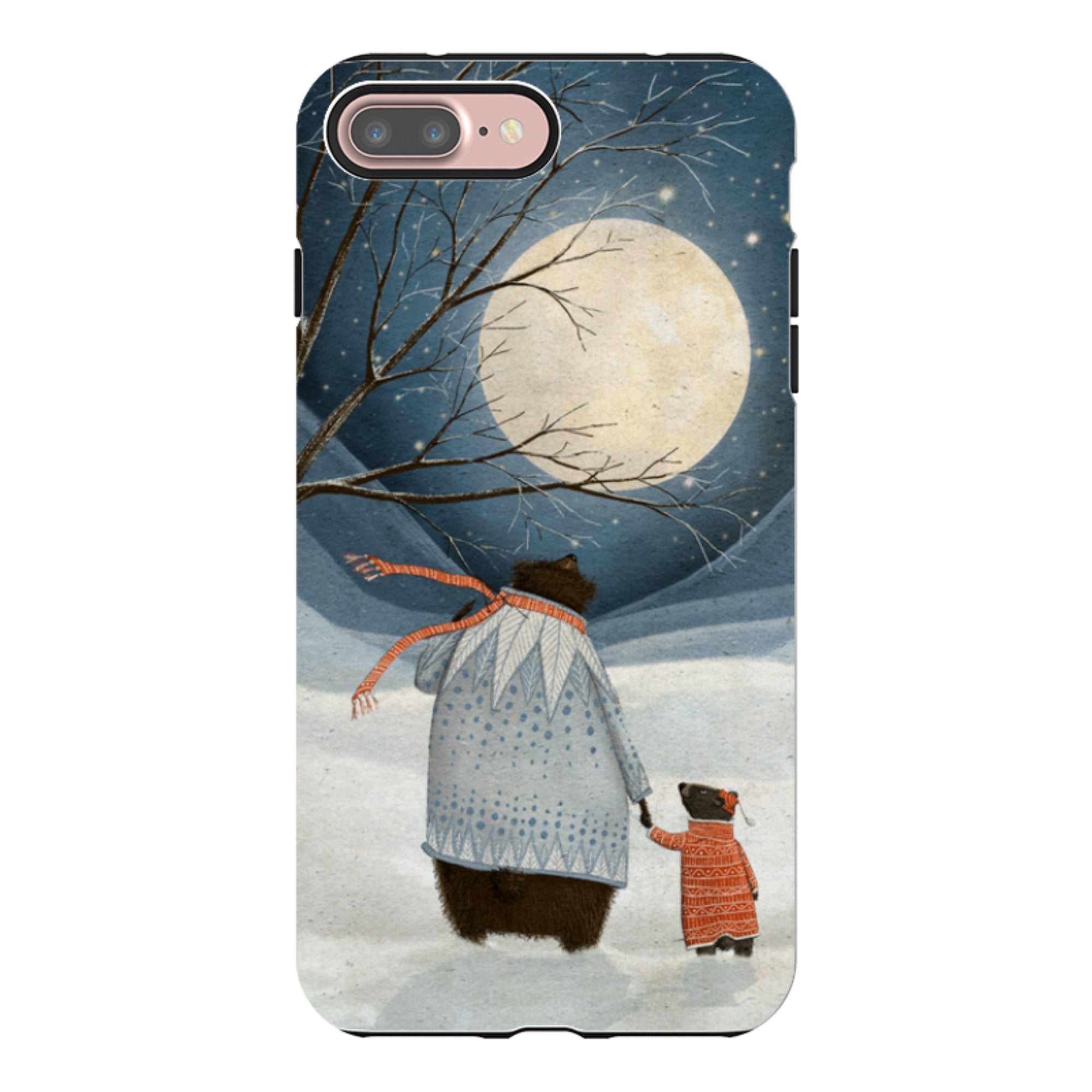 iPhone Tough Case - Under a Moonlit Sky By Maja Lindberg