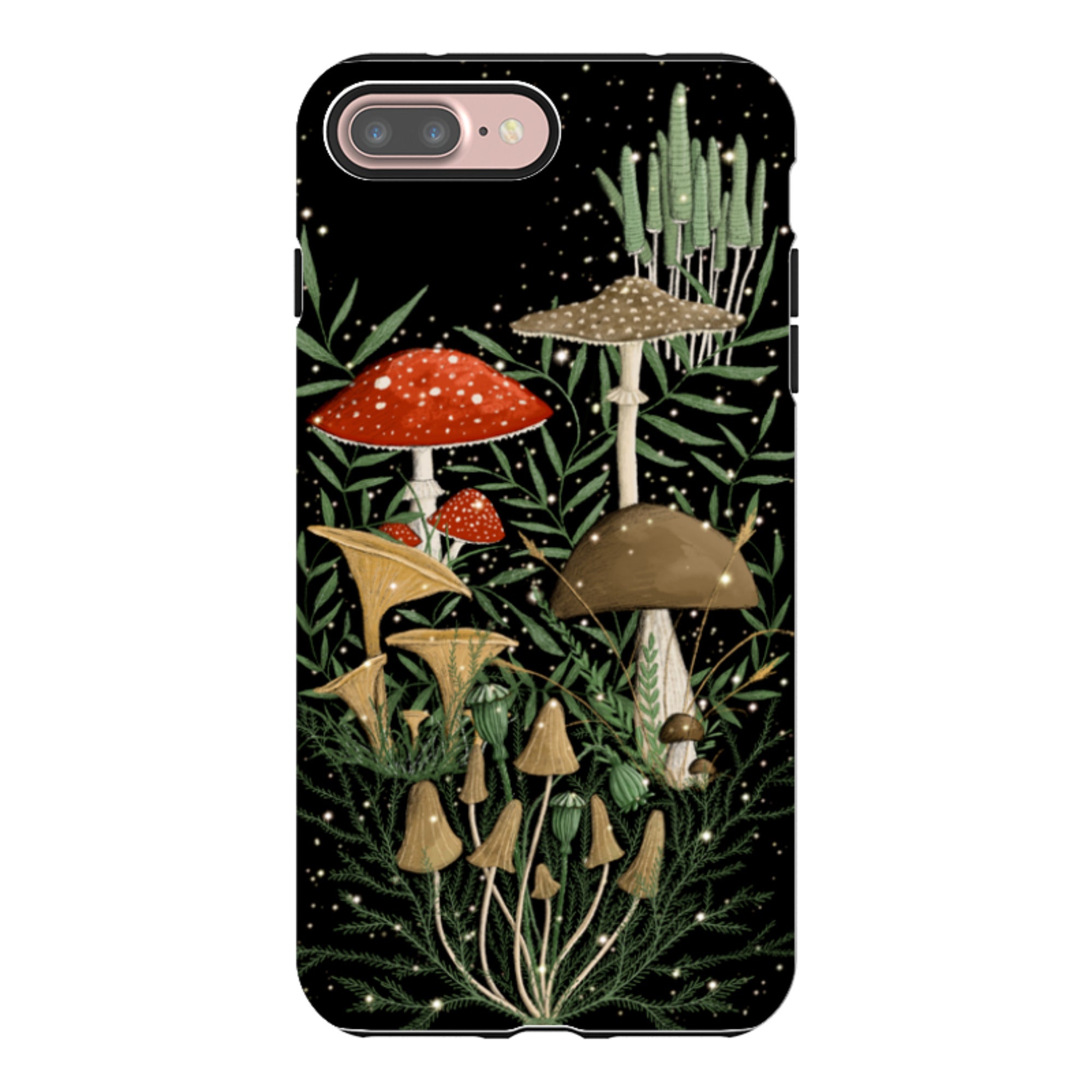 iPhone Tough Case - Mushroom Magic By Maja Lindberg