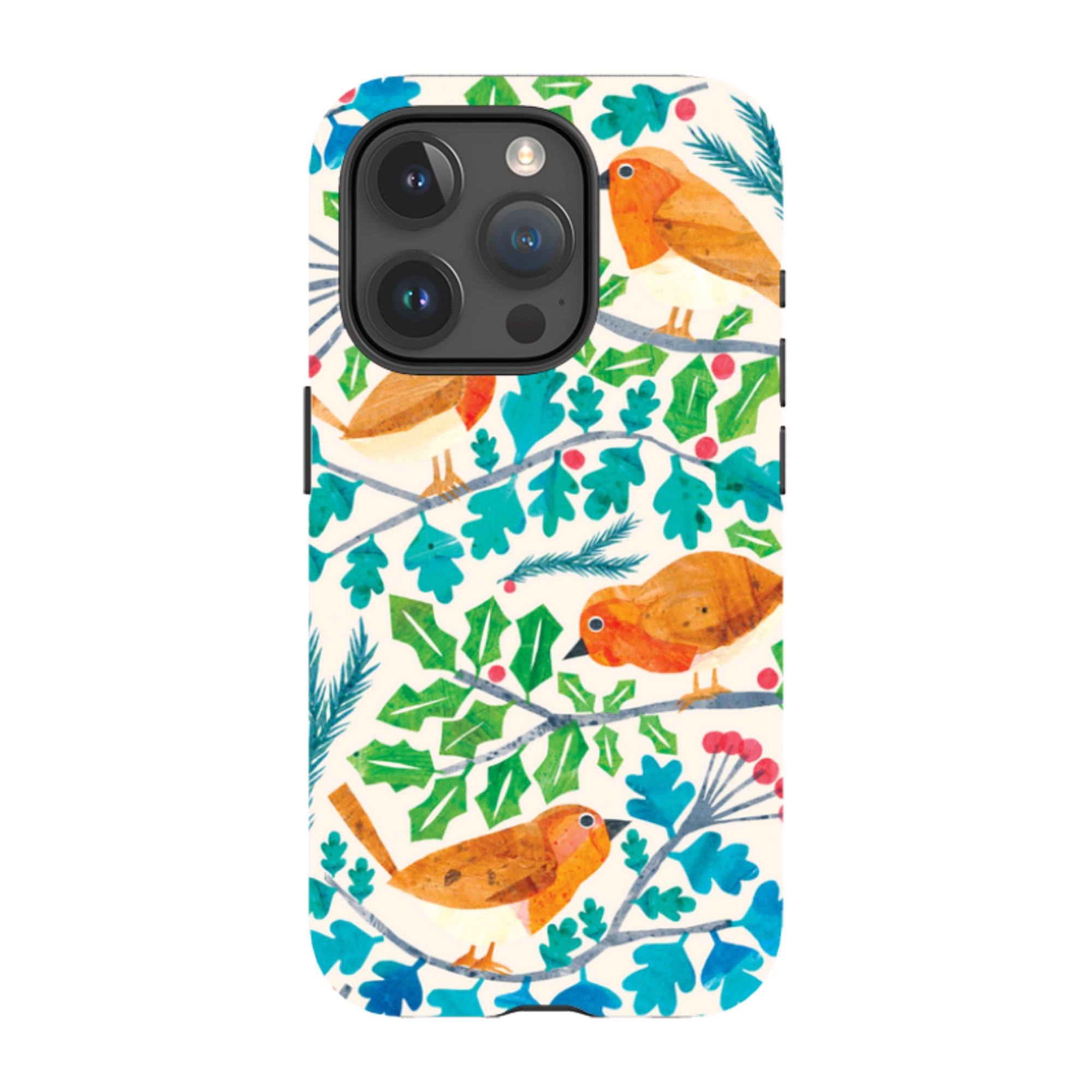 iPhone Tough Case - Robins By Tracey English