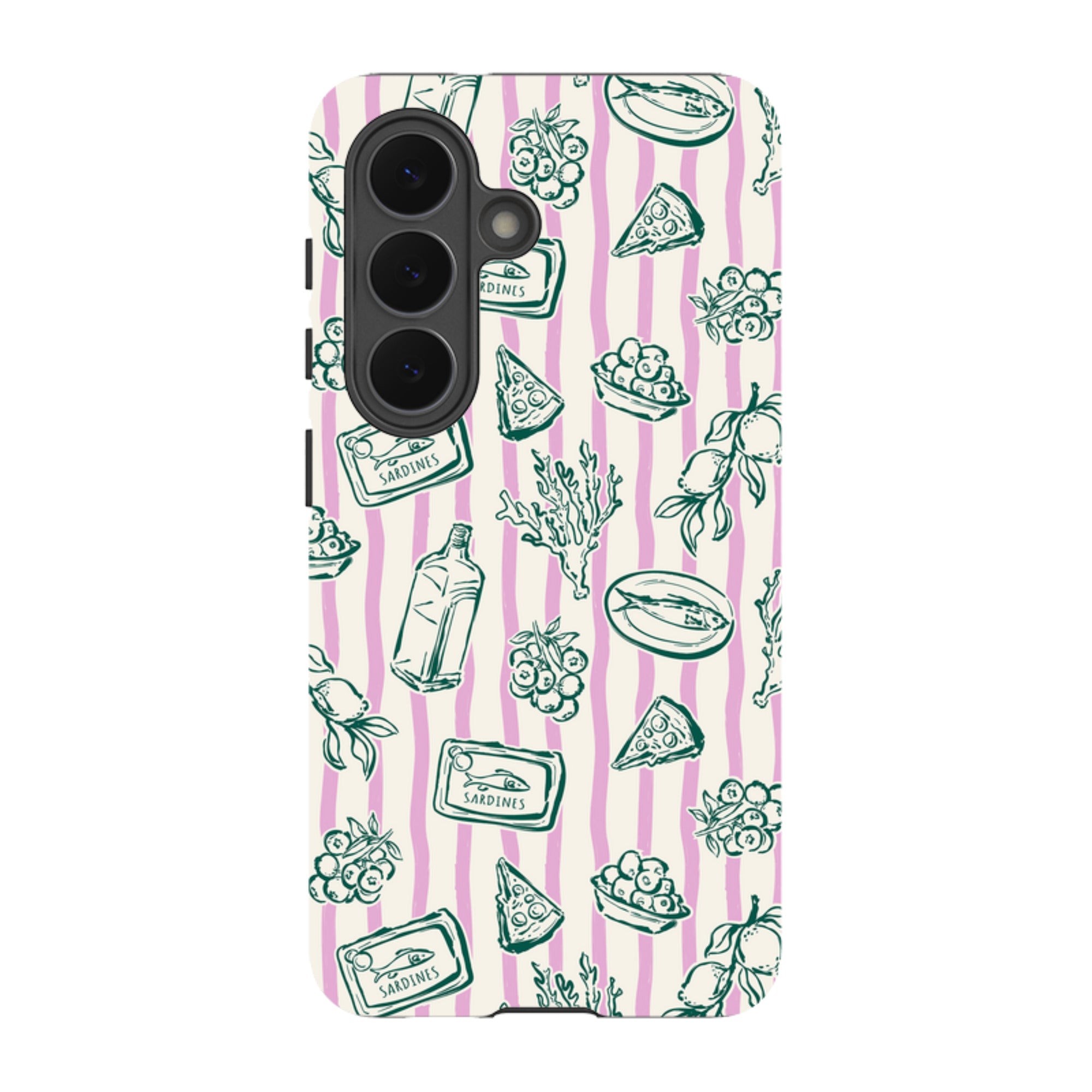 Samsung Tough Case - Sardines and Gin