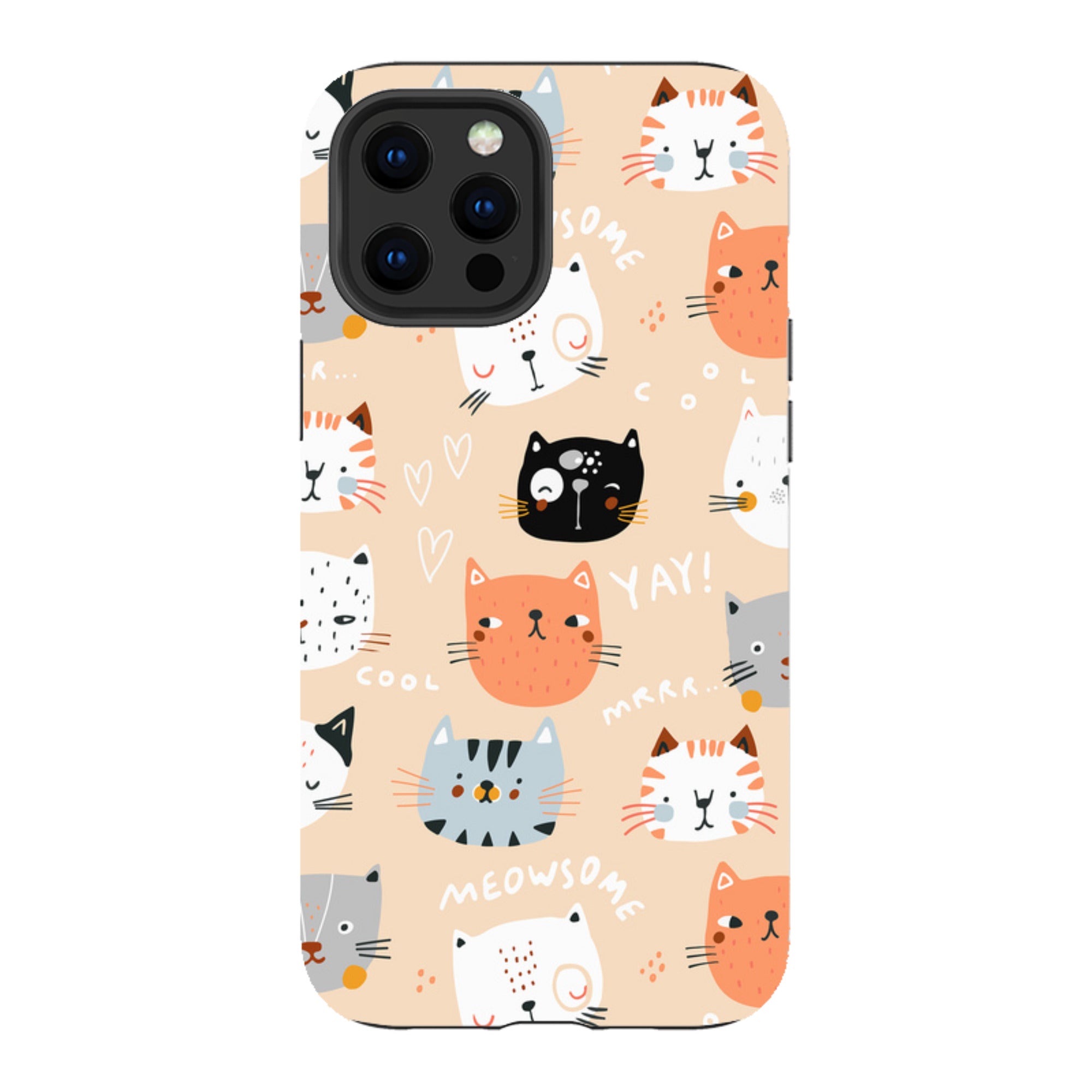 iPhone Tough Case - Meowsome