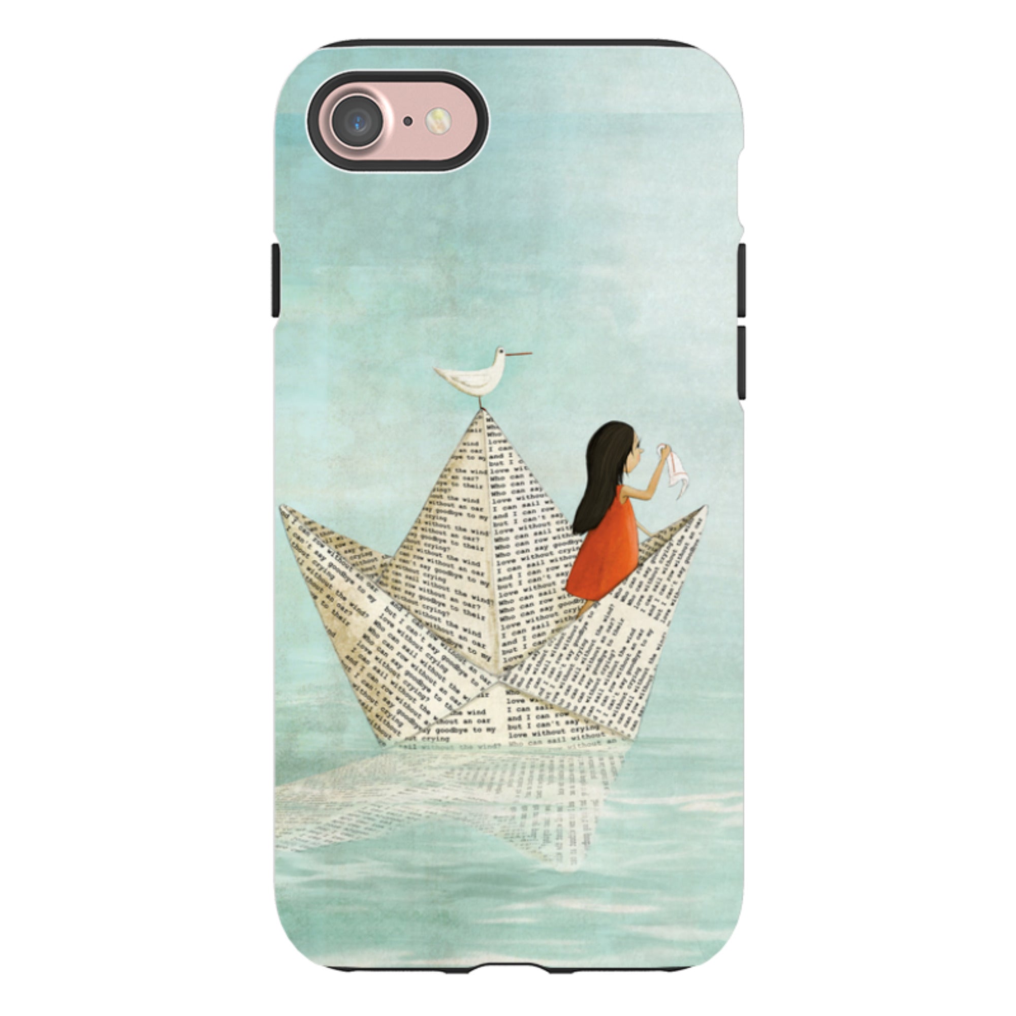 iPhone Tough Case - Sail Without A Wind By Maja Lindberg